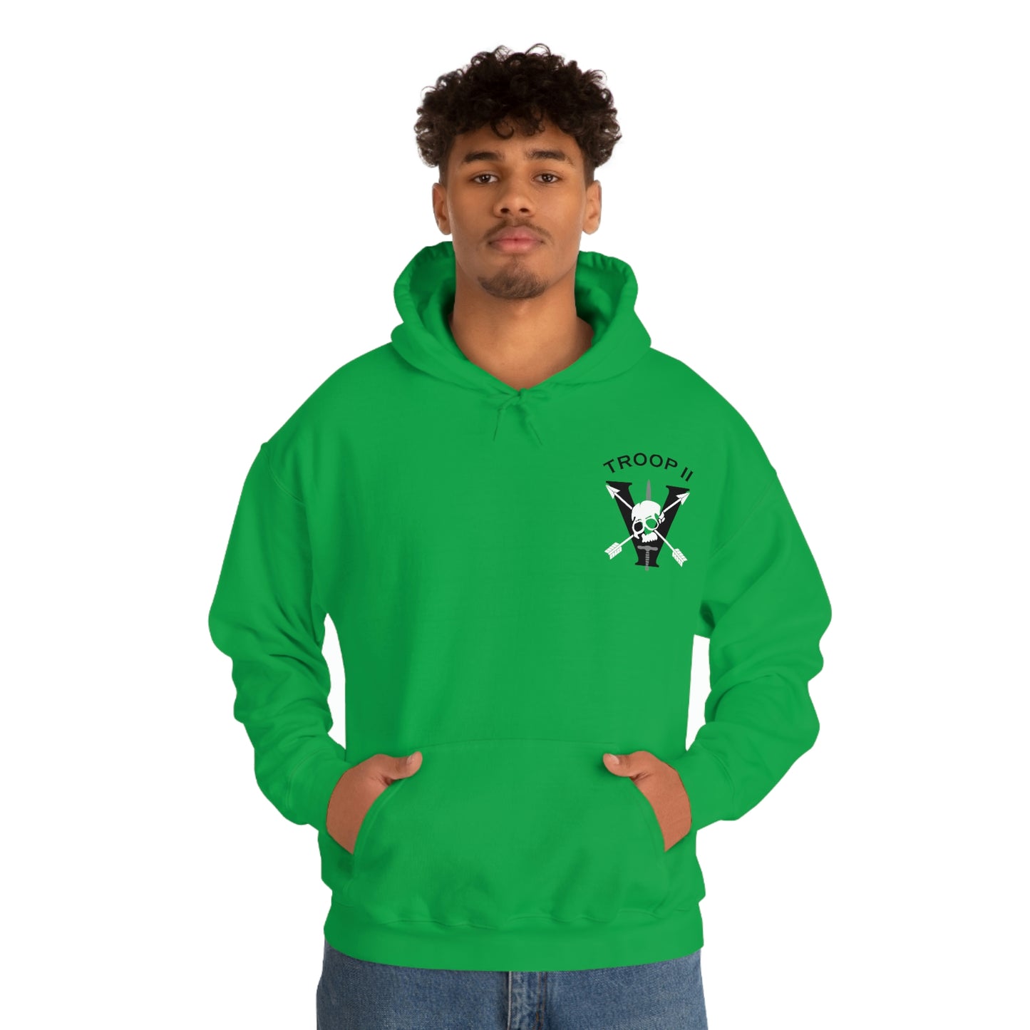 Troop 2 Unisex Heavy Blend™ Hooded Sweatshirt