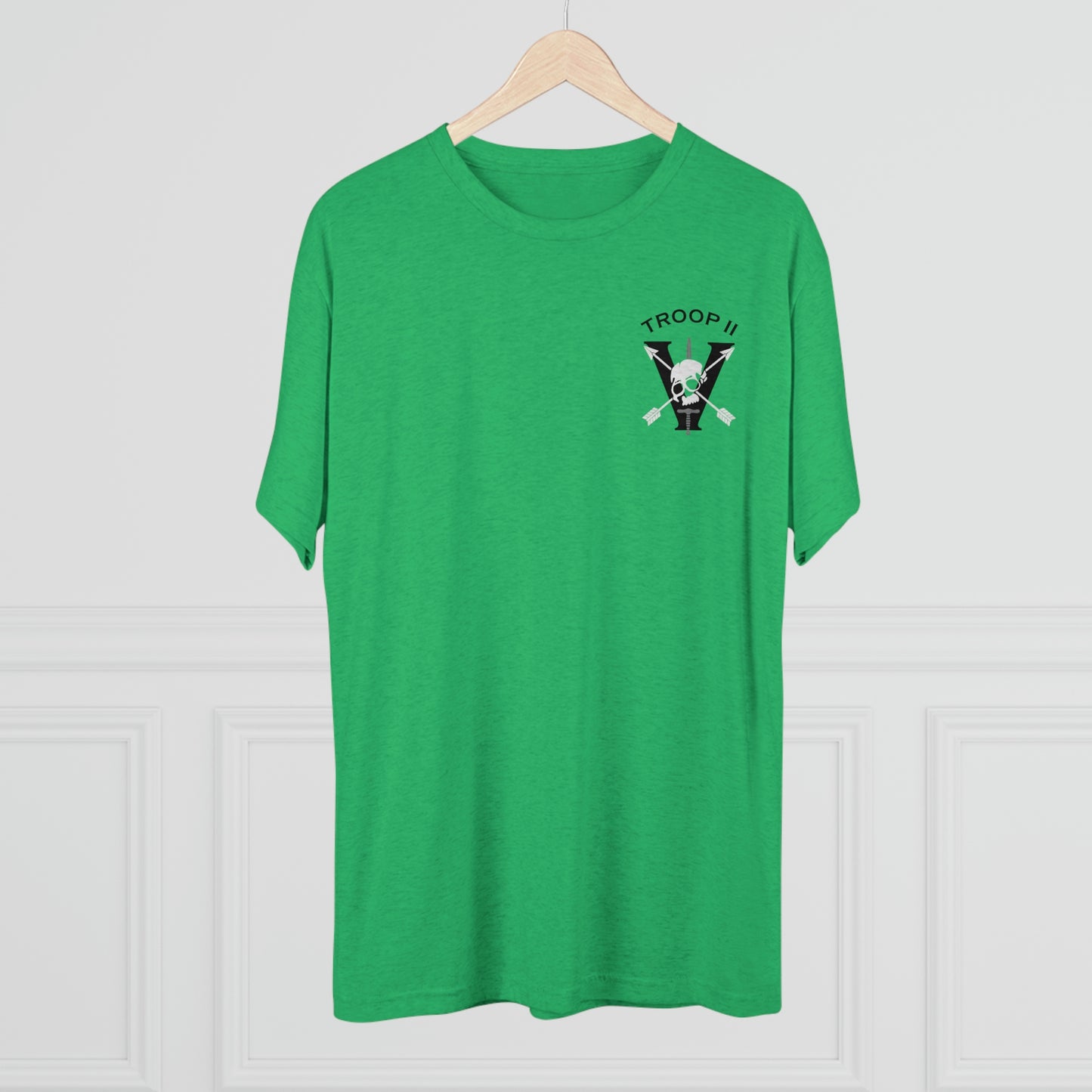 Troop 2Unisex Tri-Blend Crew Tee