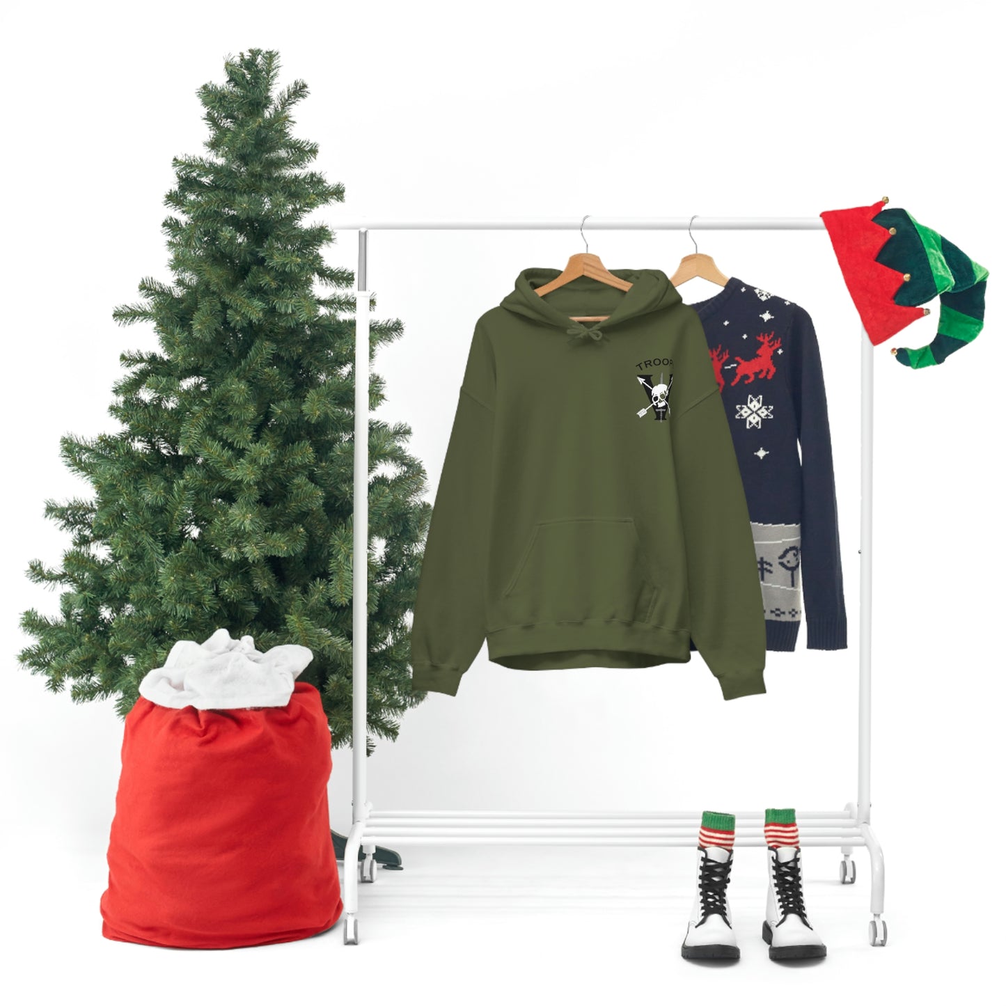 Troop 2 Unisex Heavy Blend™ Hooded Sweatshirt