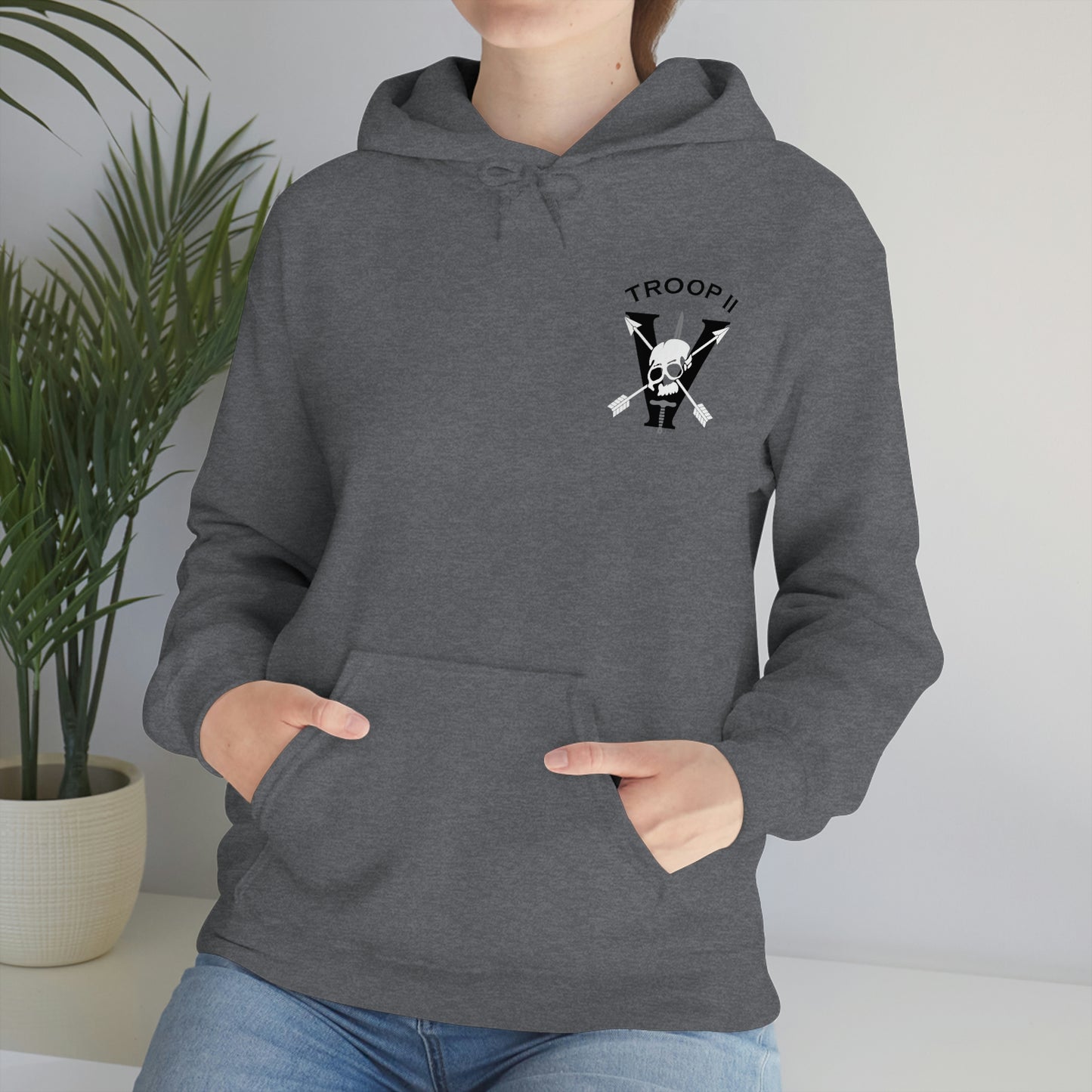 Troop 2 Unisex Heavy Blend™ Hooded Sweatshirt