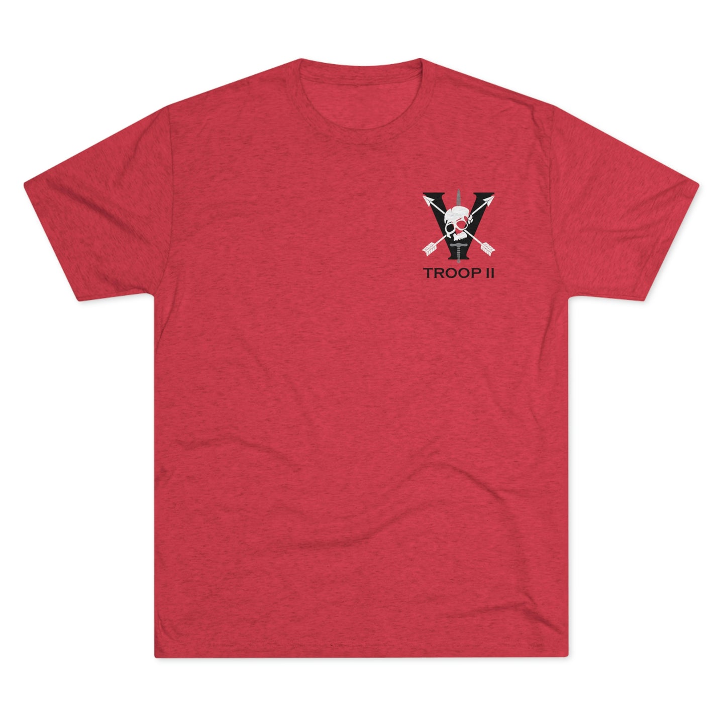 T2-Unisex Tri-Blend Crew Tee