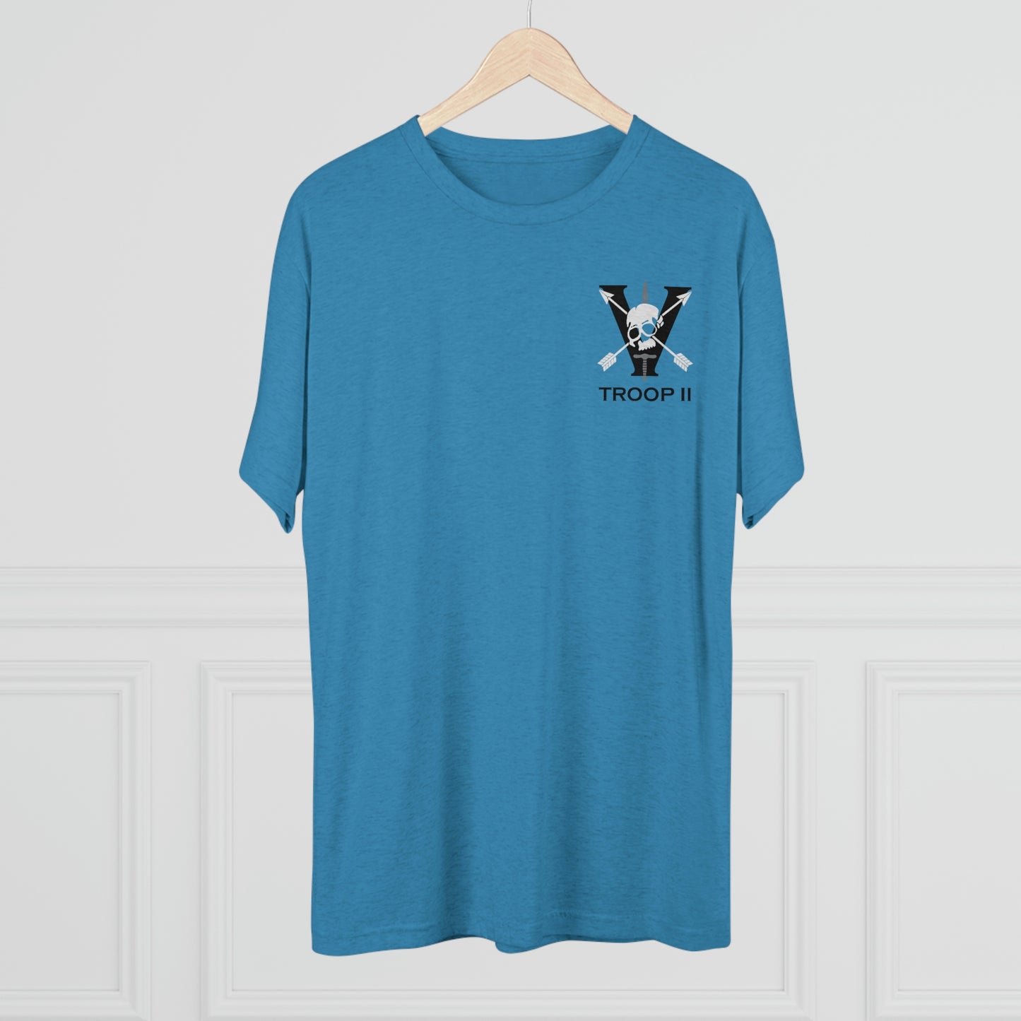 T2-Unisex Tri-Blend Crew Tee