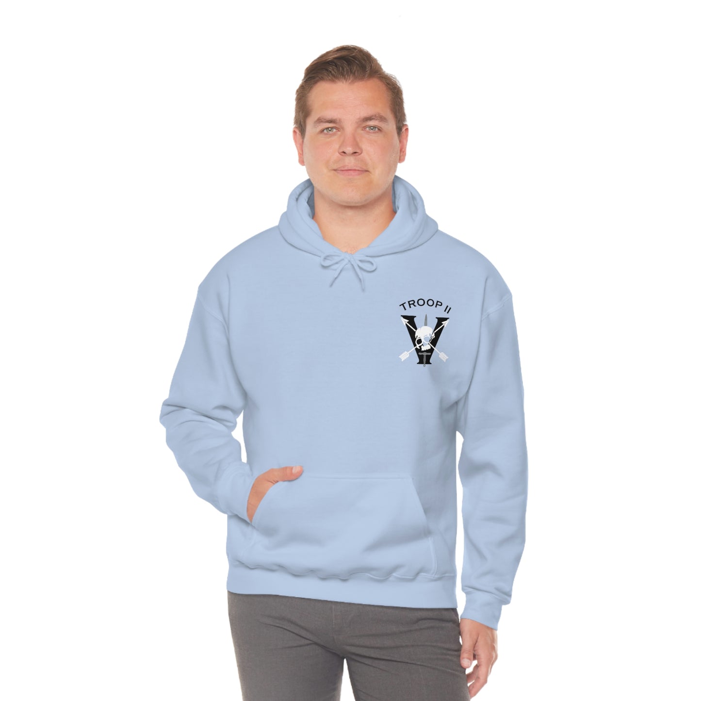 Troop 2 Unisex Heavy Blend™ Hooded Sweatshirt