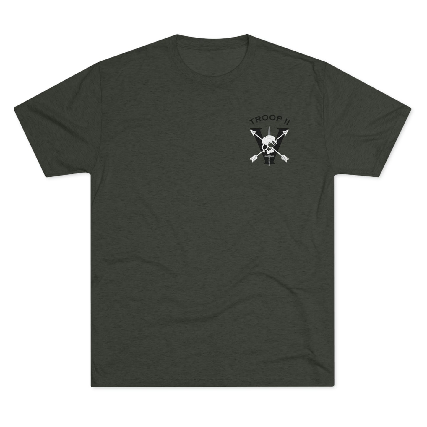 Troop 2Unisex Tri-Blend Crew Tee