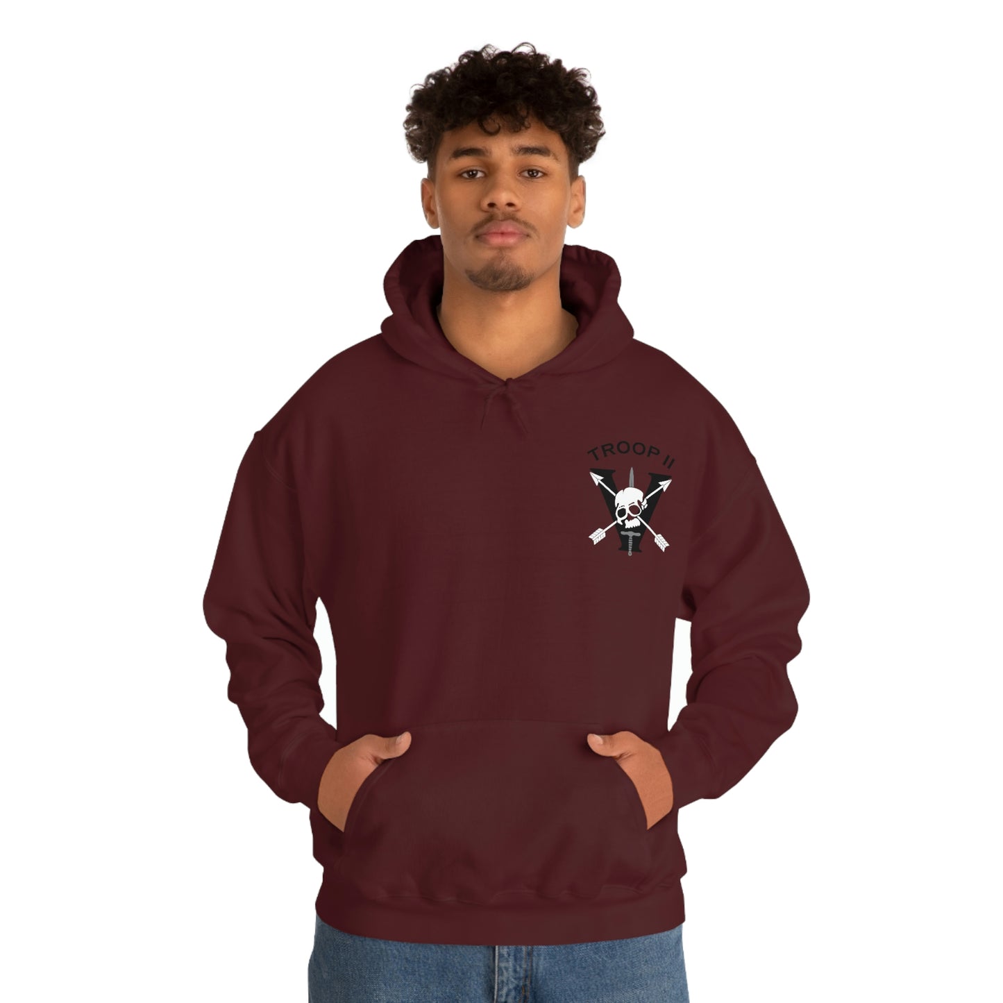 Troop 2 Unisex Heavy Blend™ Hooded Sweatshirt