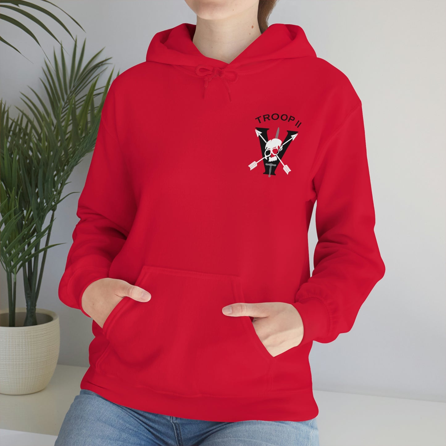 Troop 2 Unisex Heavy Blend™ Hooded Sweatshirt