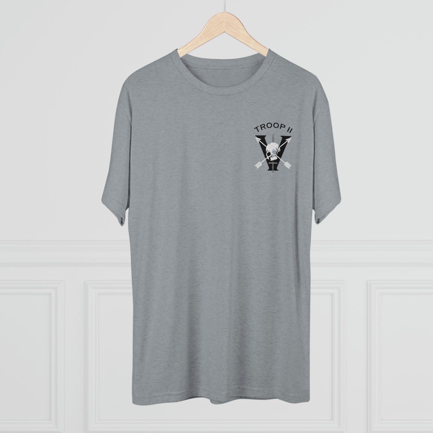 Troop 2Unisex Tri-Blend Crew Tee
