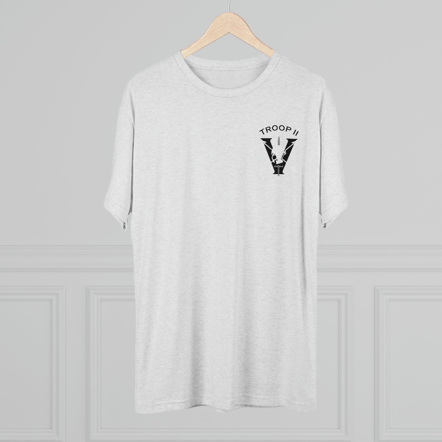 Troop 2Unisex Tri-Blend Crew Tee