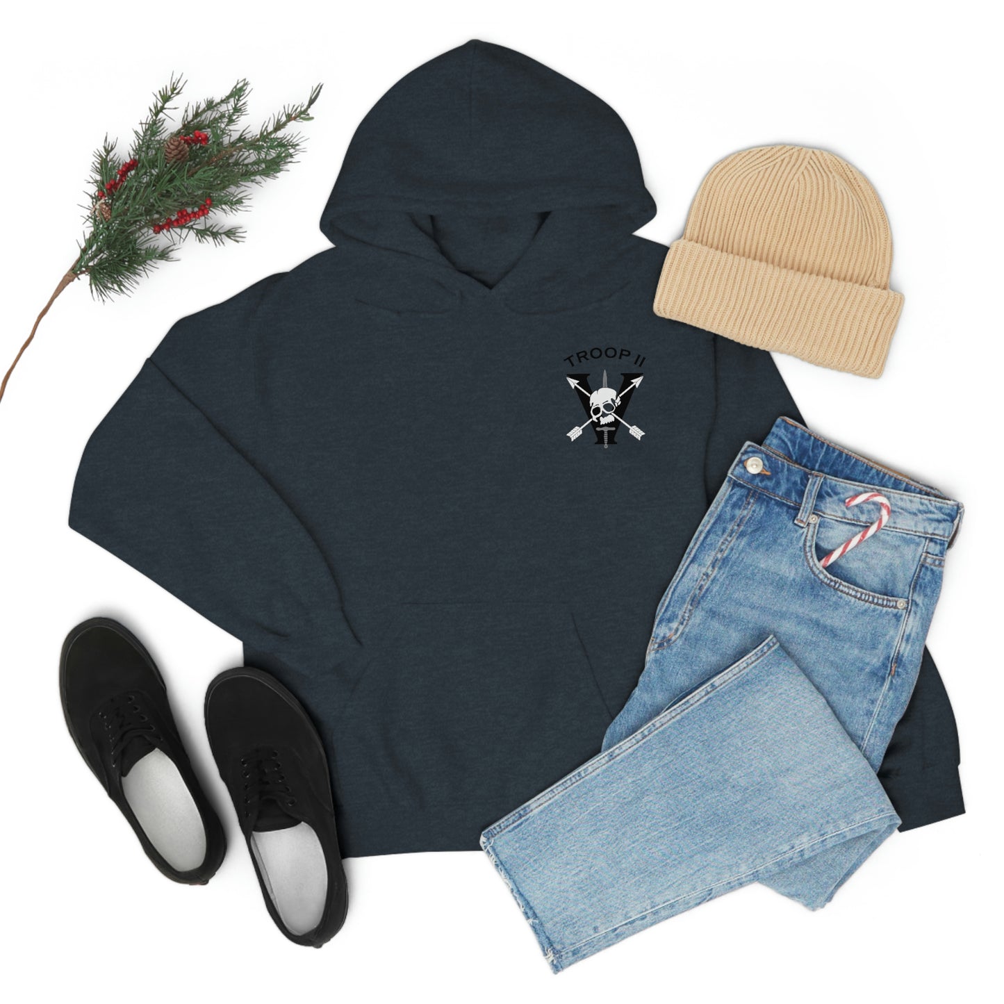 Troop 2 Unisex Heavy Blend™ Hooded Sweatshirt