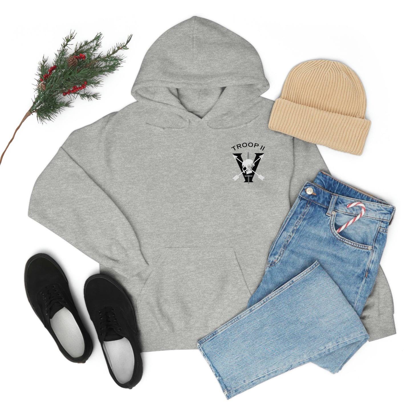 Troop 2 Unisex Heavy Blend™ Hooded Sweatshirt