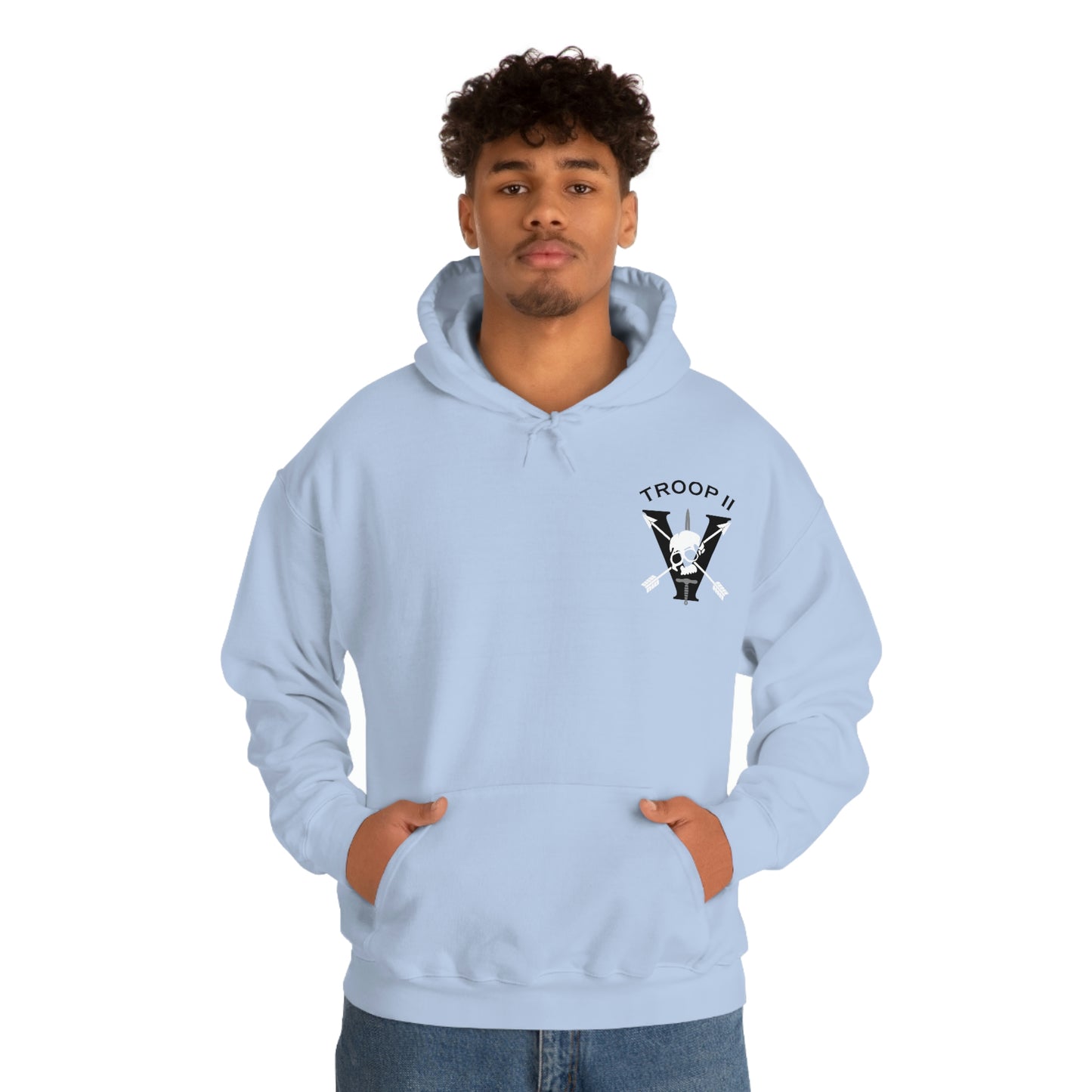 Troop 2 Unisex Heavy Blend™ Hooded Sweatshirt