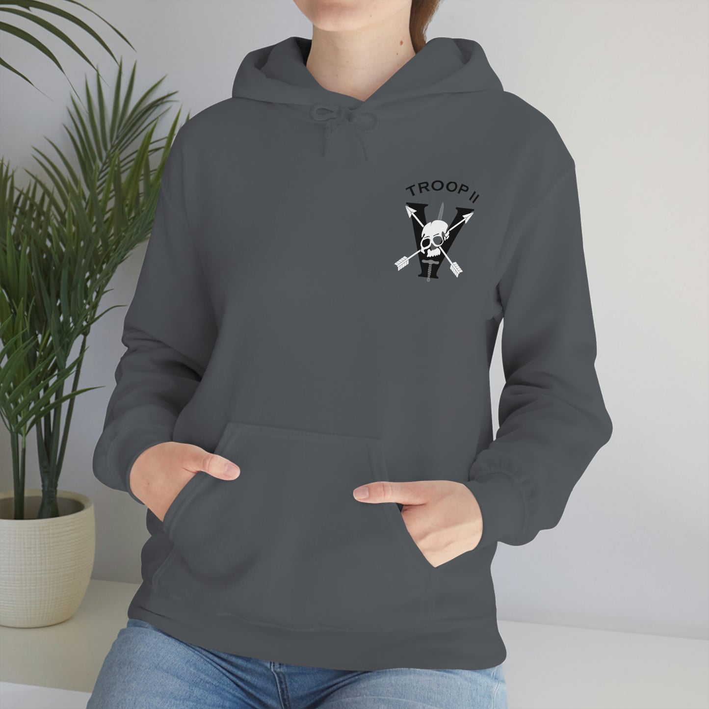 Troop 2 Unisex Heavy Blend™ Hooded Sweatshirt