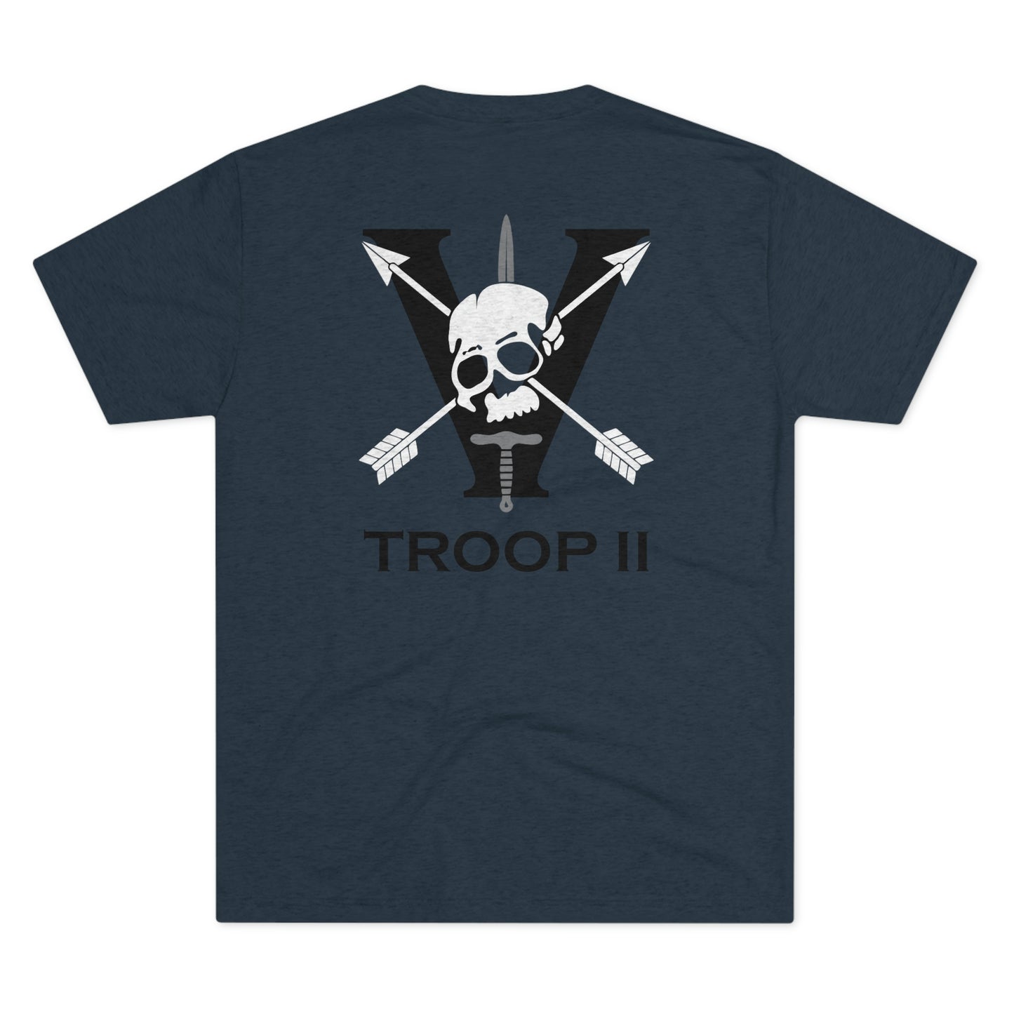 T2-Unisex Tri-Blend Crew Tee