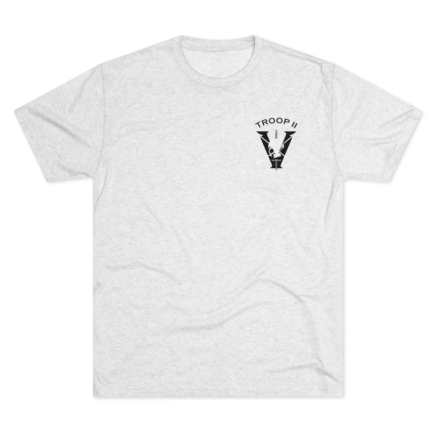 Troop 2Unisex Tri-Blend Crew Tee