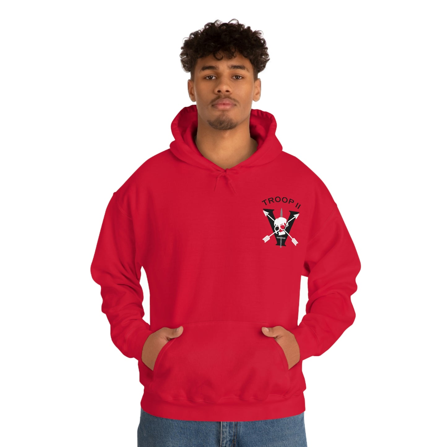Troop 2 Unisex Heavy Blend™ Hooded Sweatshirt