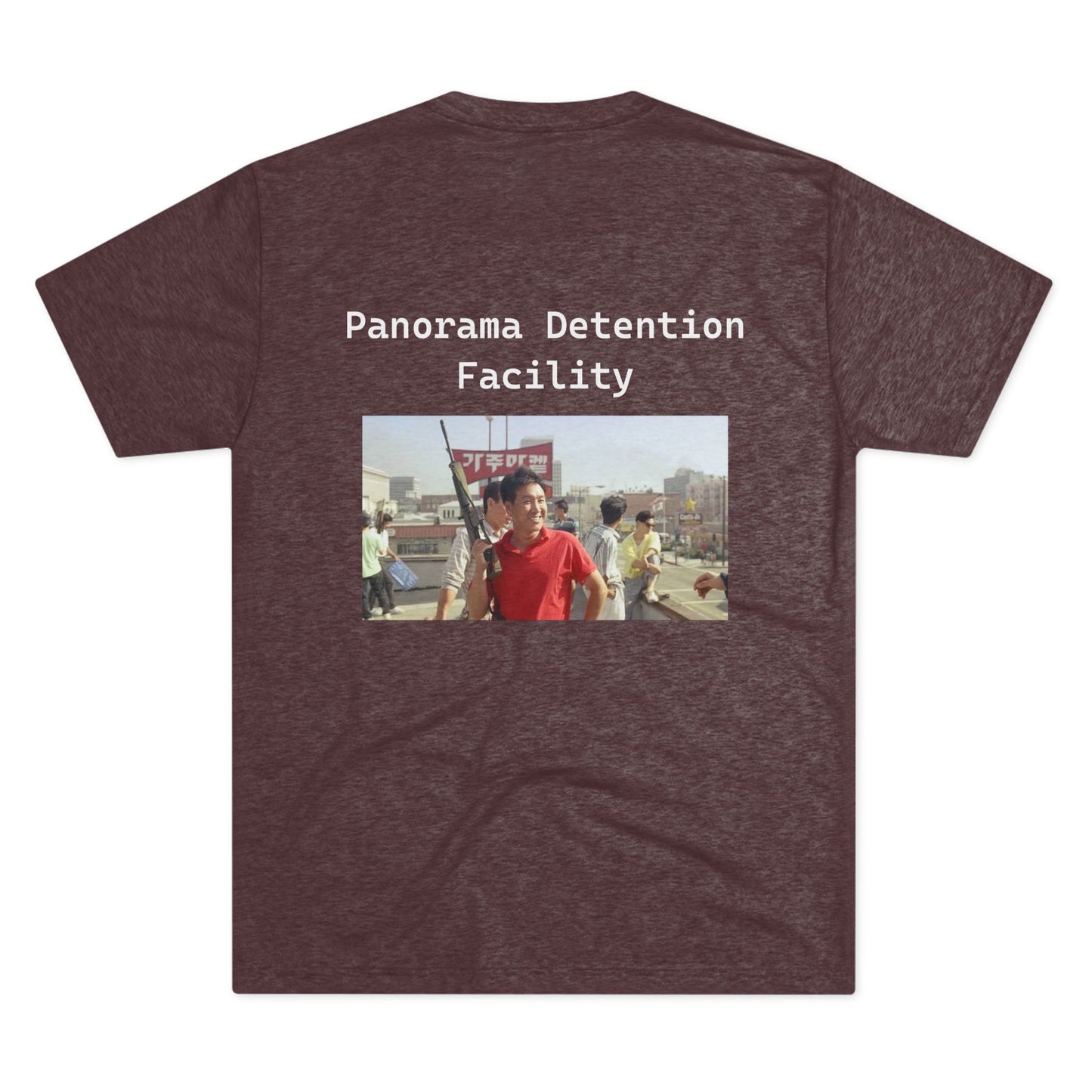 Detention Facility -Unisex Tri-Blend Crew Tee Troop 1