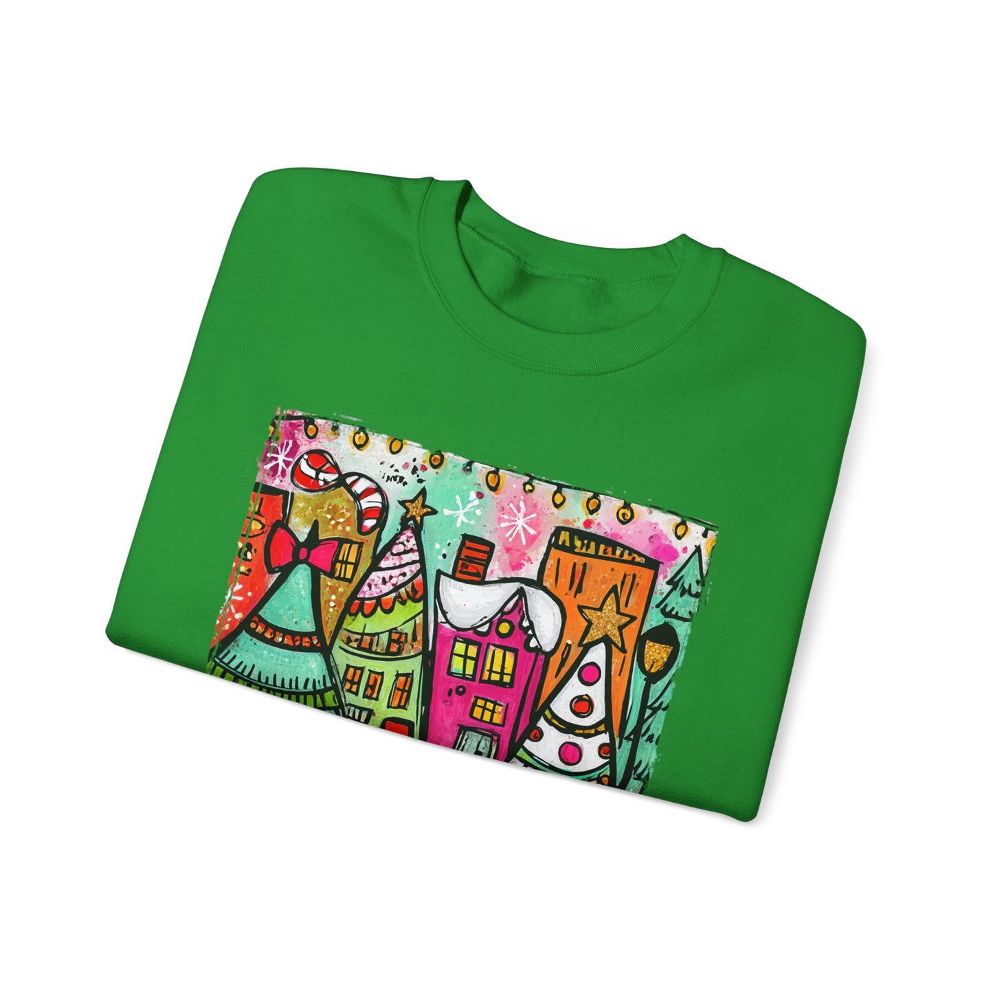 Small Town Christmas Crew Neck Gildan