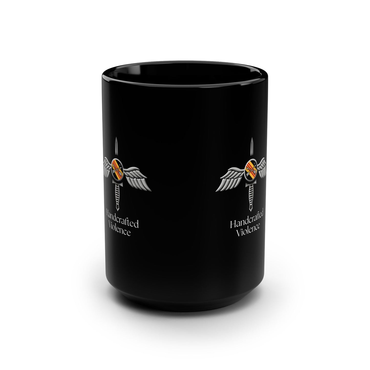 D35 Black Mug, 15oz