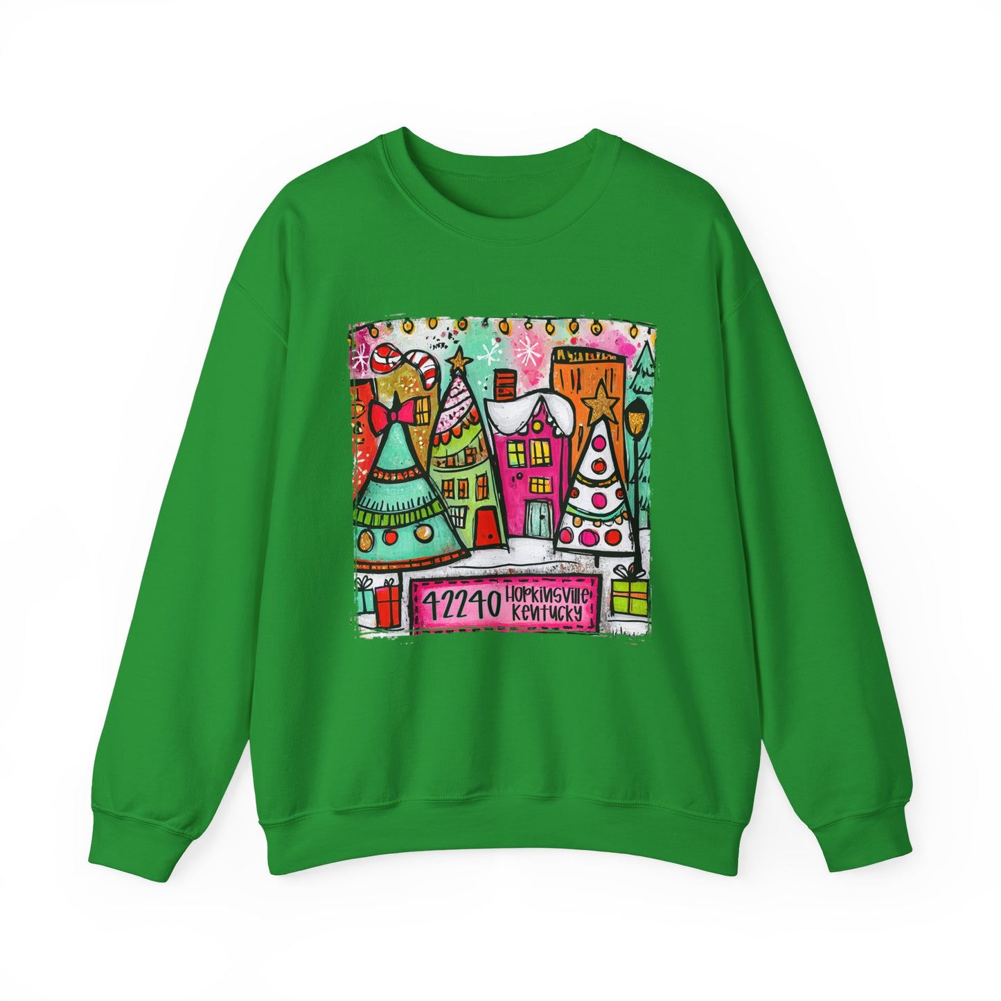 Small Town Christmas Crew Neck Gildan