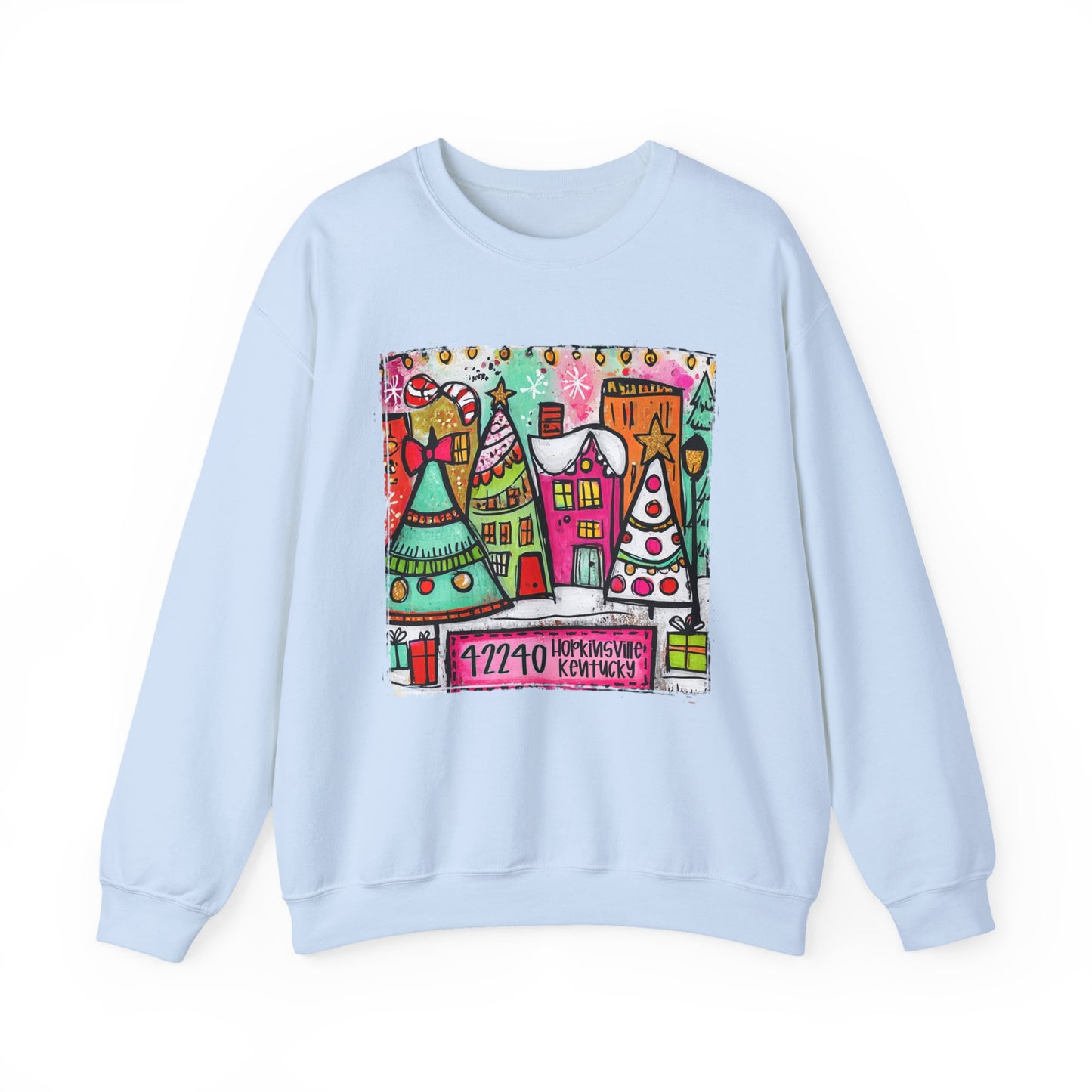 Small Town Christmas Crew Neck Gildan