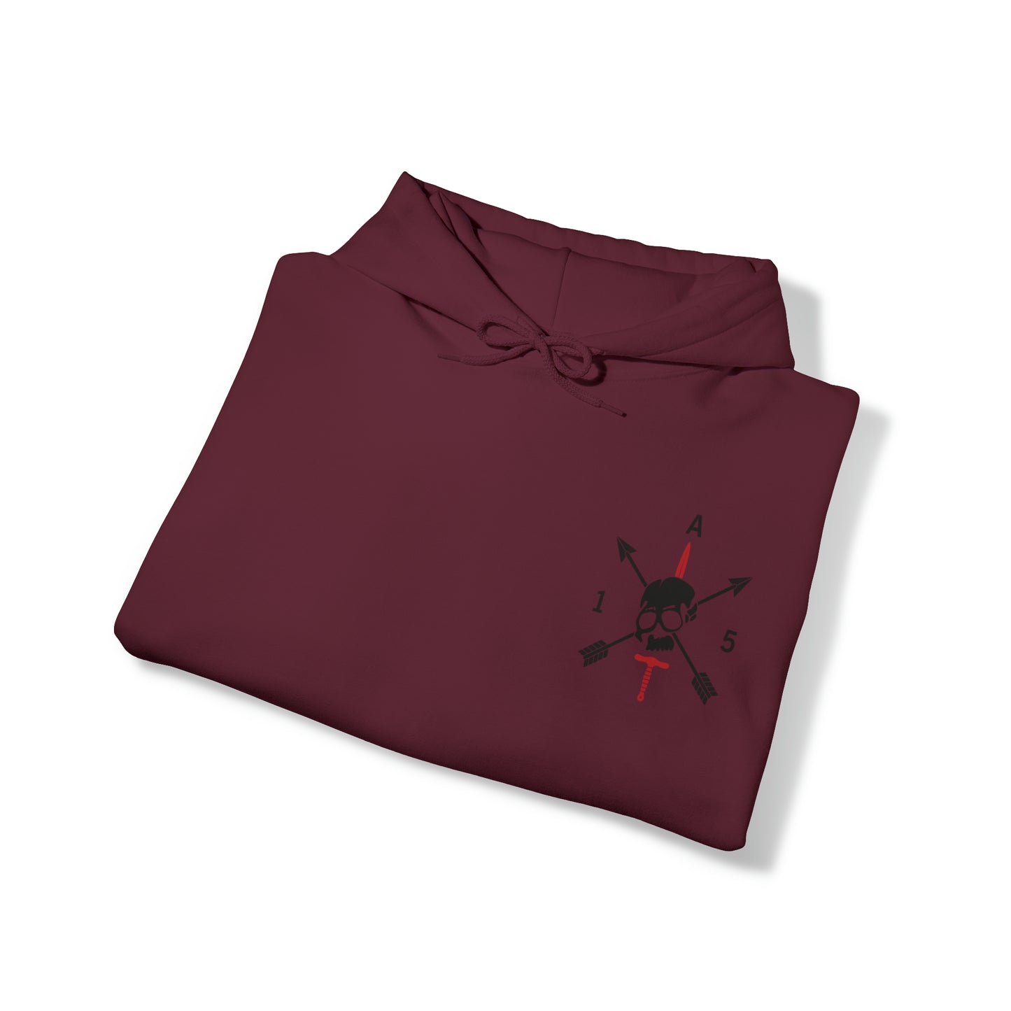 Black Logo- Front/Back Unisex Heavy Blend™ Hooded Sweatshirt