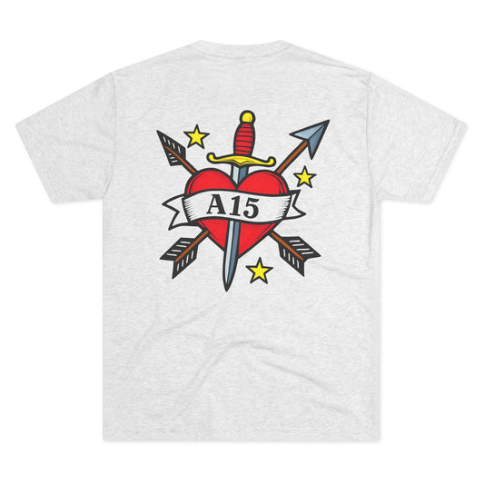 Tri-Blend A15 American Tattoo Inspired