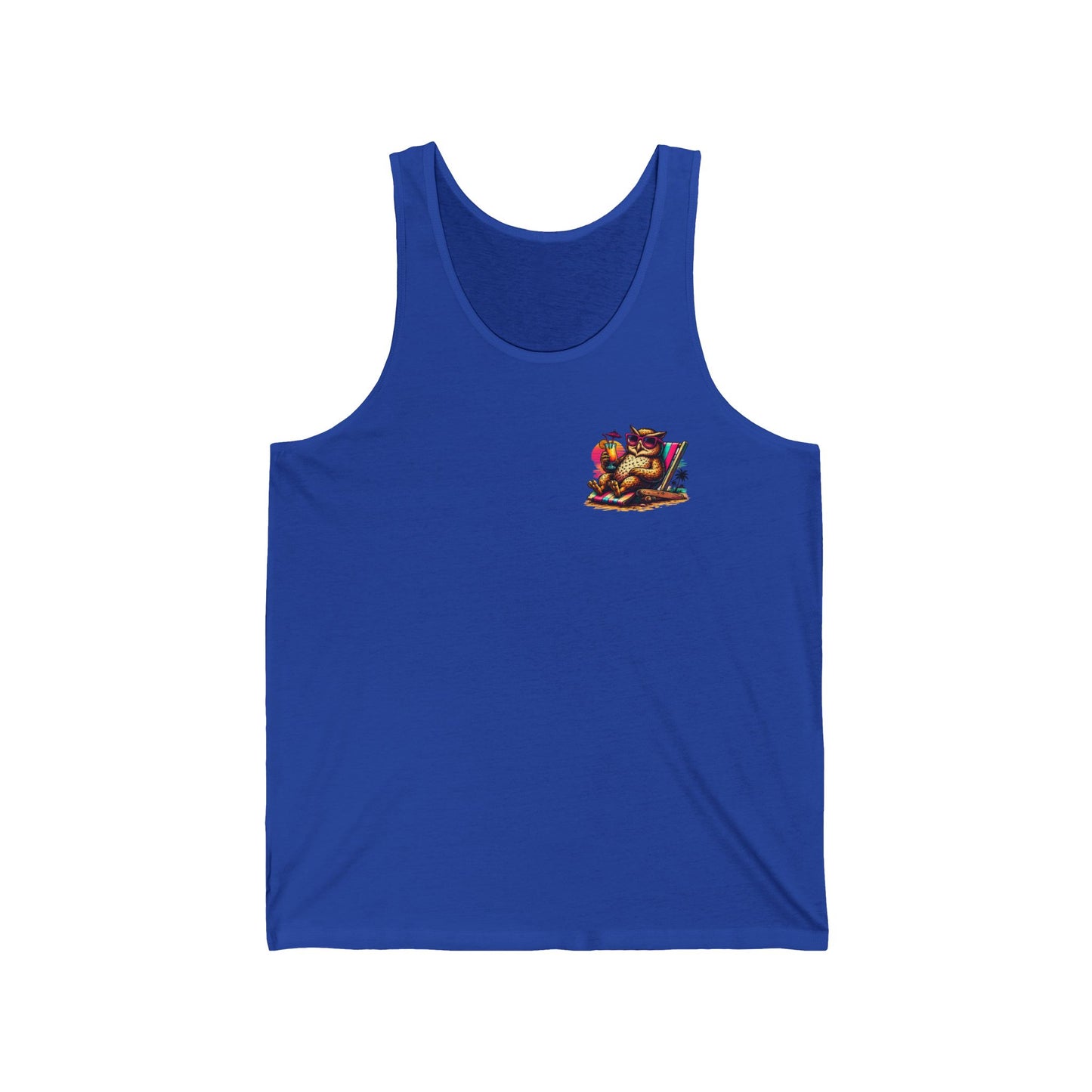 D35 Pocket Logo Unisex Jersey Tank