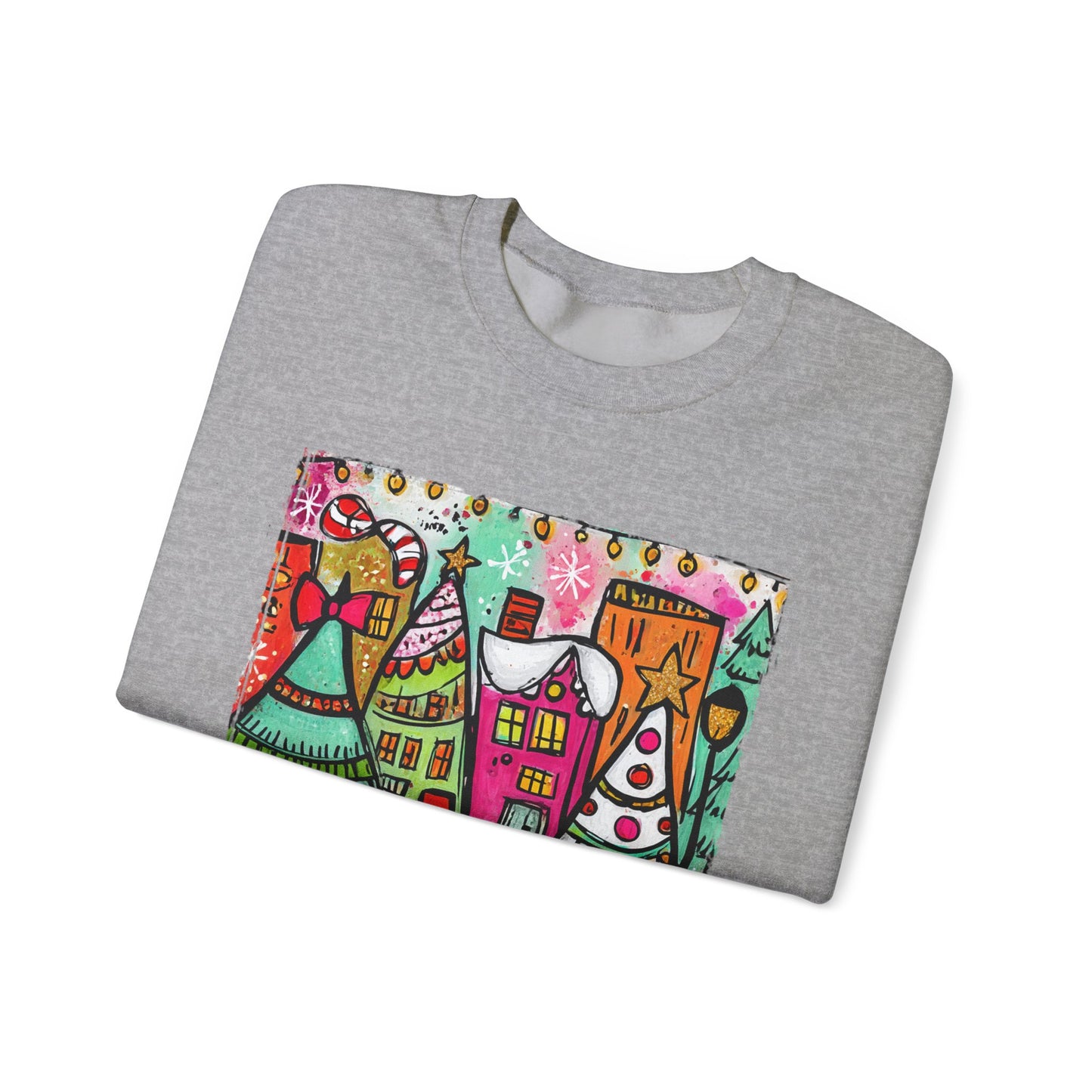Small Town Christmas Crew Neck Gildan