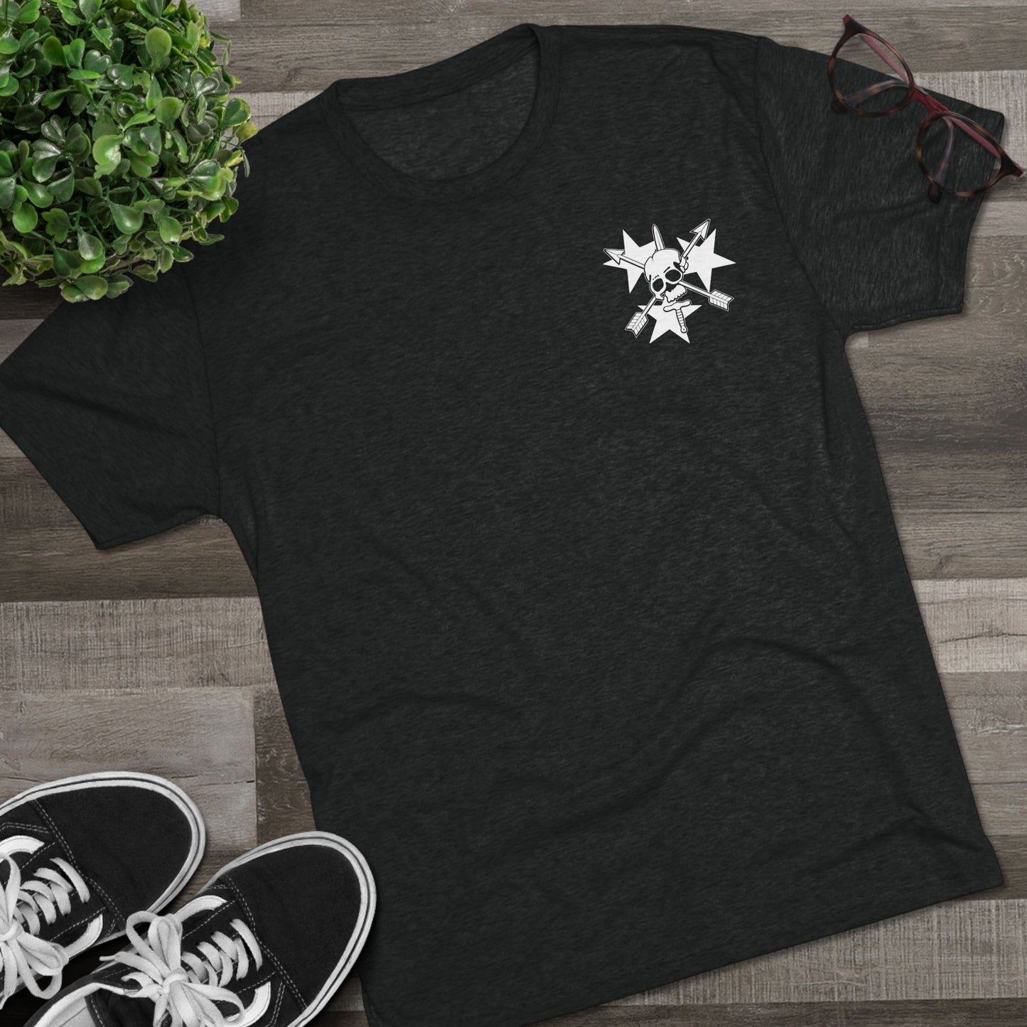 Detention Facility -Unisex Tri-Blend Crew Tee Troop 1