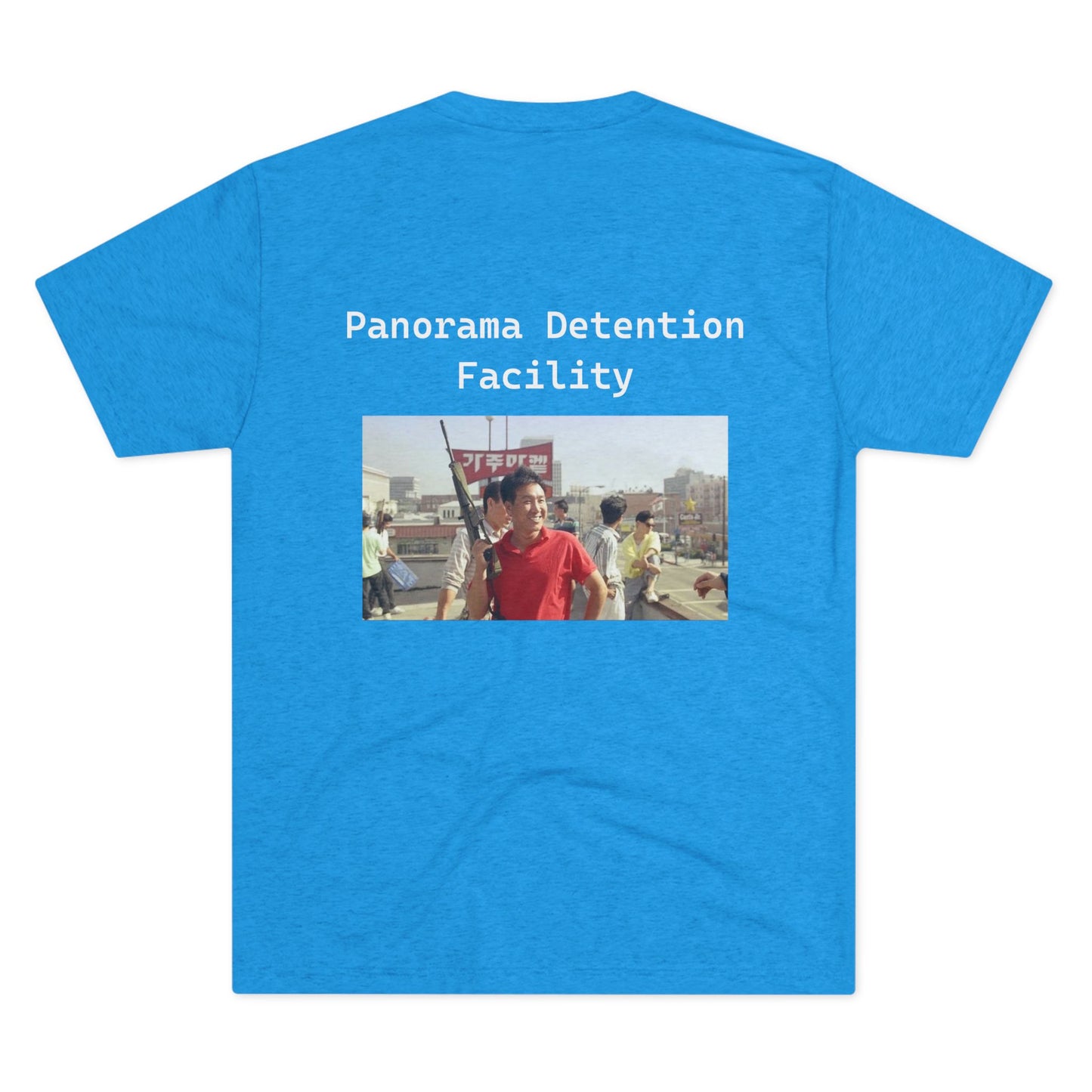 Detention Facility -Unisex Tri-Blend Crew Tee Troop 1