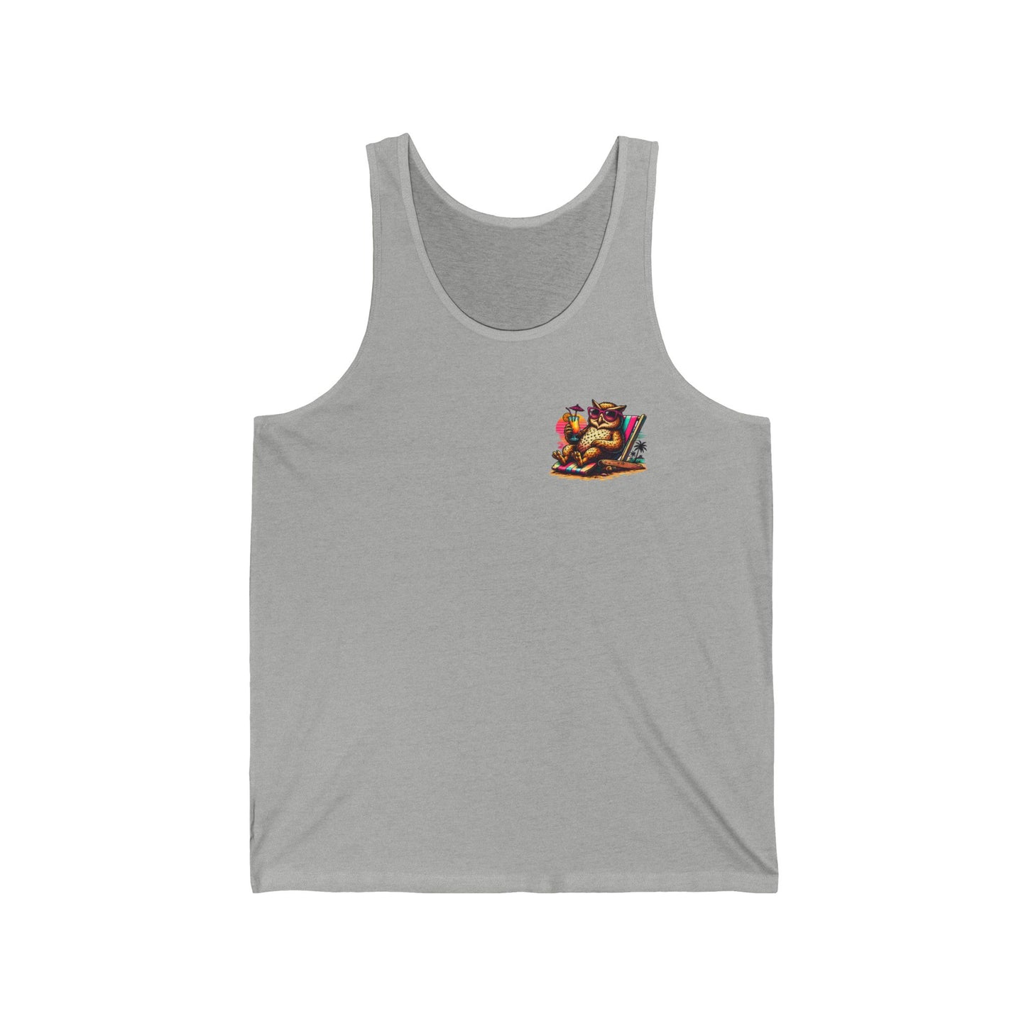 D35 Pocket Logo Unisex Jersey Tank
