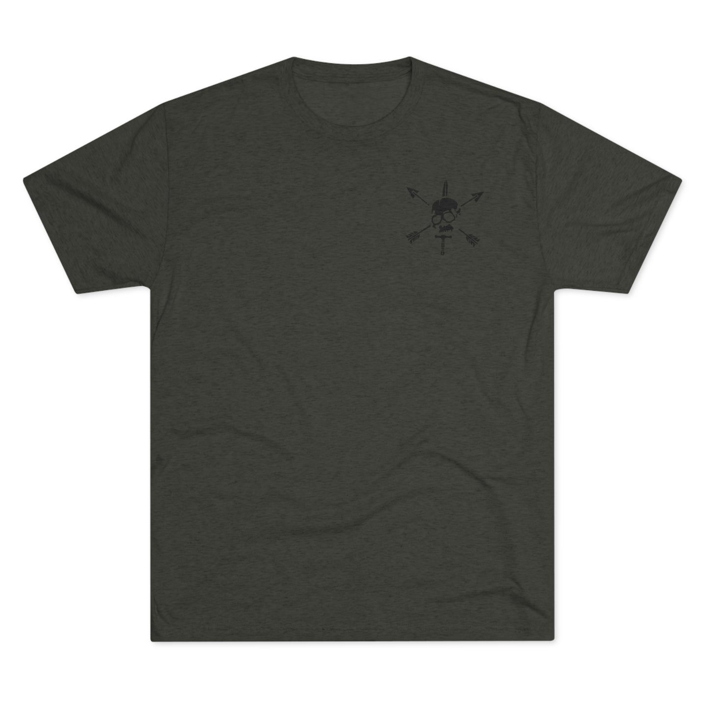 MFT Mustache-Unisex Tri-Blend Crew Tee