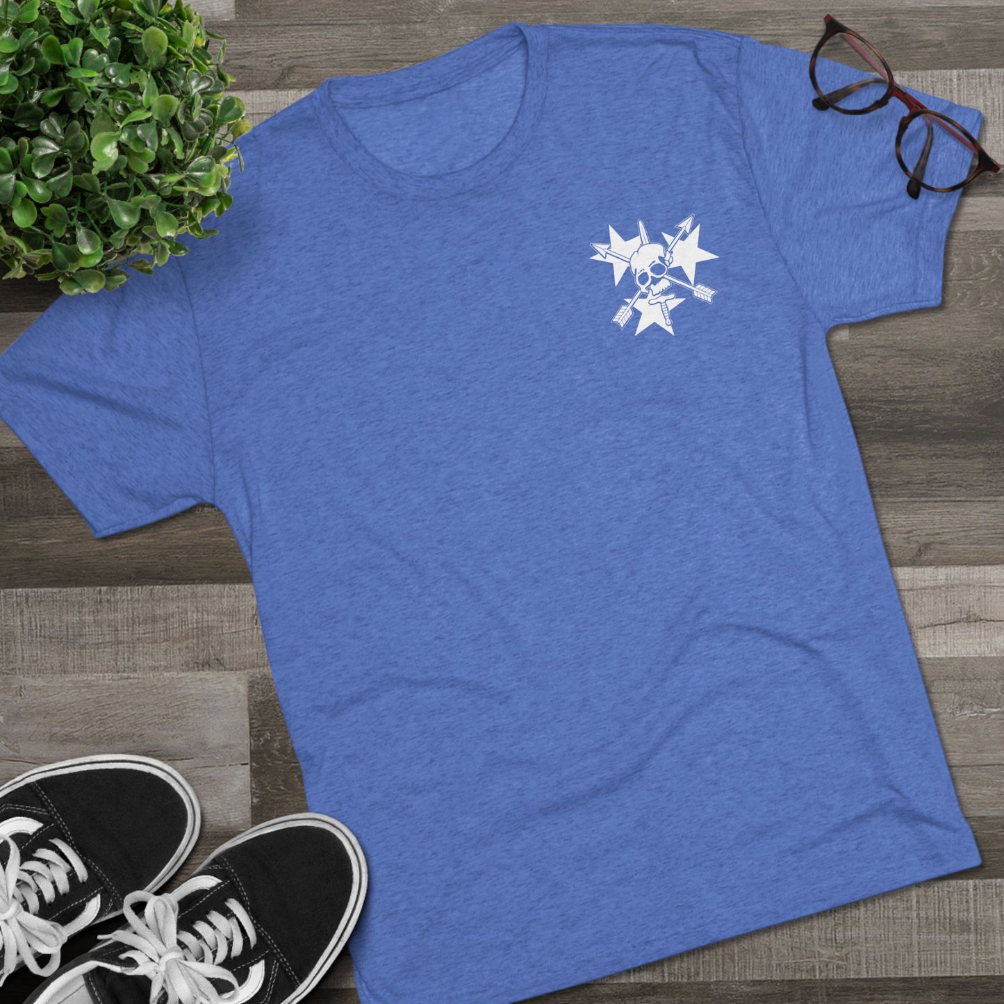 Detention Facility -Unisex Tri-Blend Crew Tee Troop 1