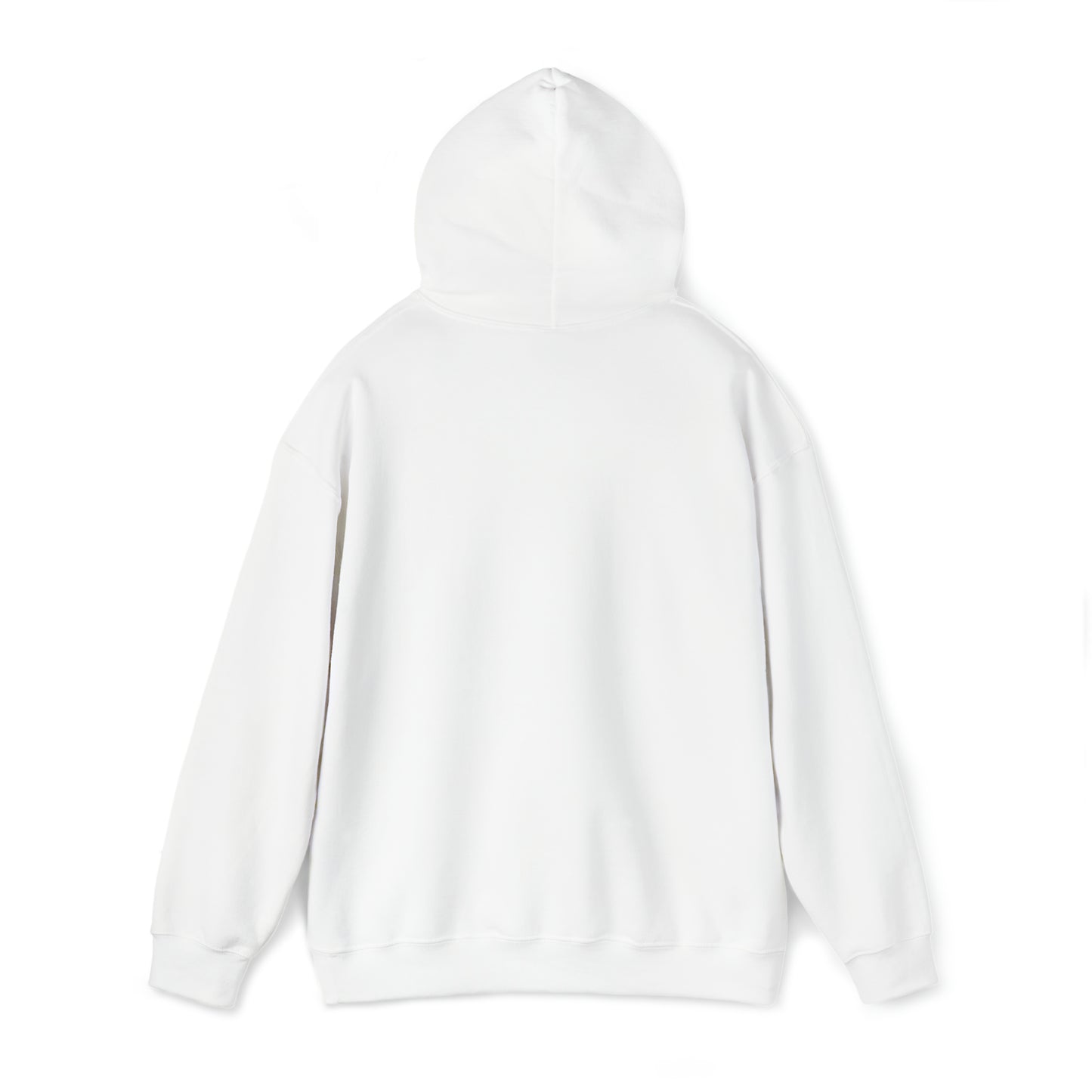 White Logo- Front Only-Hooded Sweatshirt