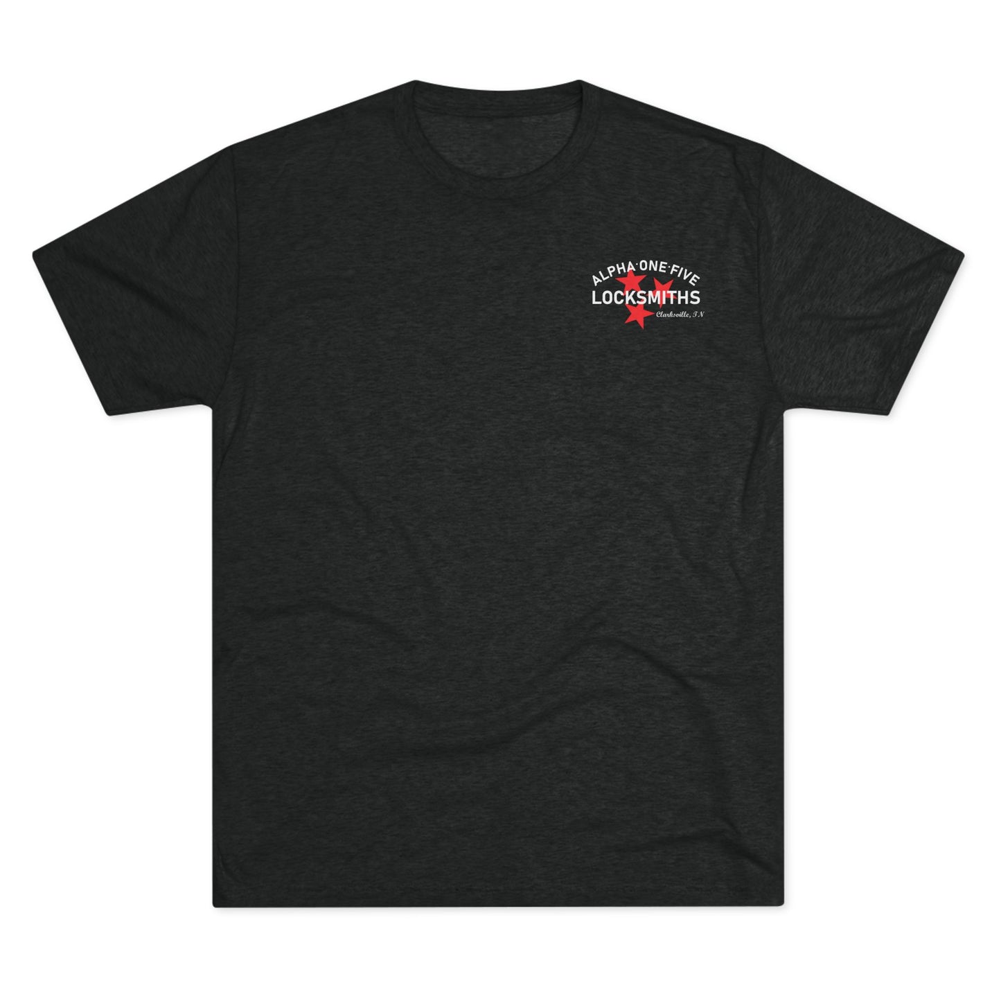 A15 Locksmith Unisex Tri-Blend Crew Tee- White
