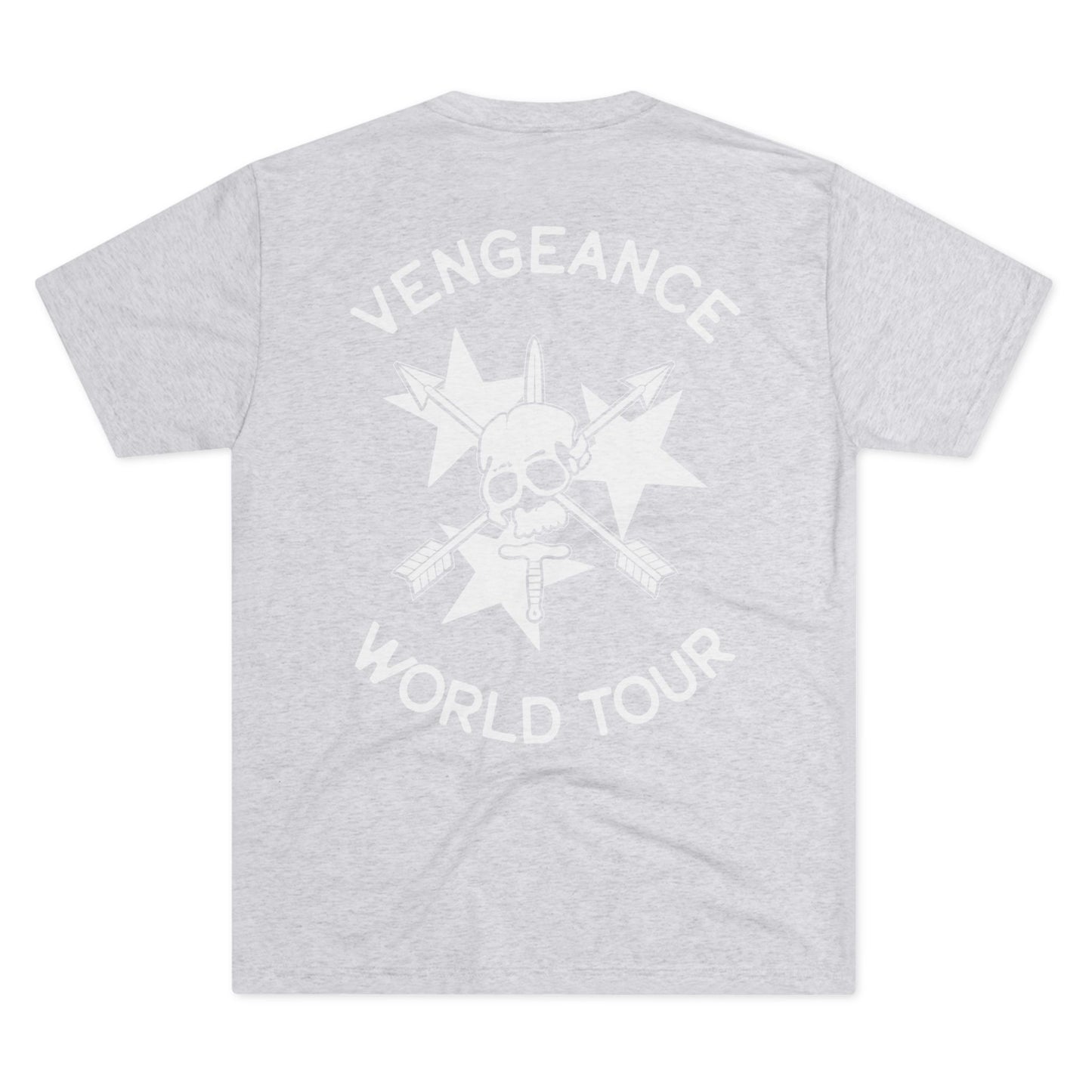 Troop One- Unisex Tri-Blend Crew Tee - Vengeance World Tour