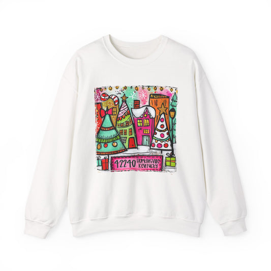 Small Town Christmas Crew Neck Gildan