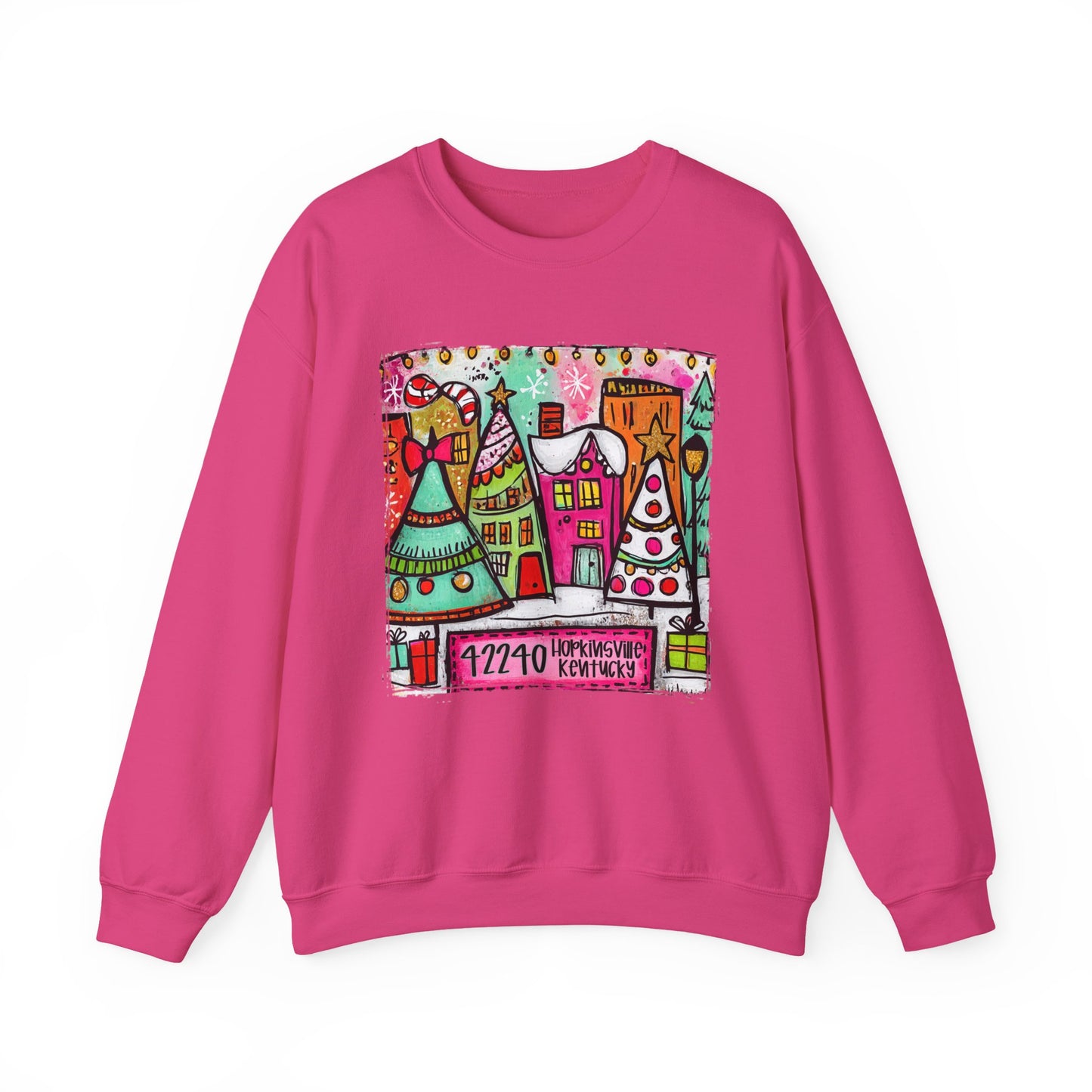 Small Town Christmas Crew Neck Gildan