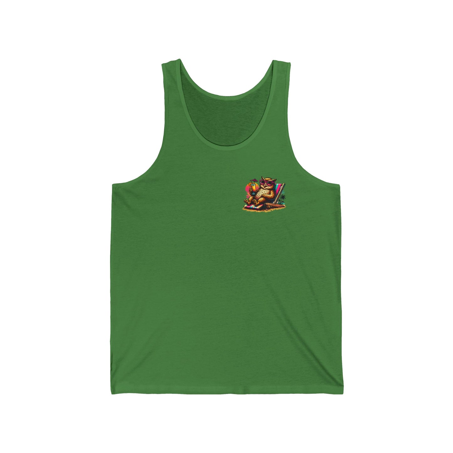 D35 Pocket Logo Unisex Jersey Tank