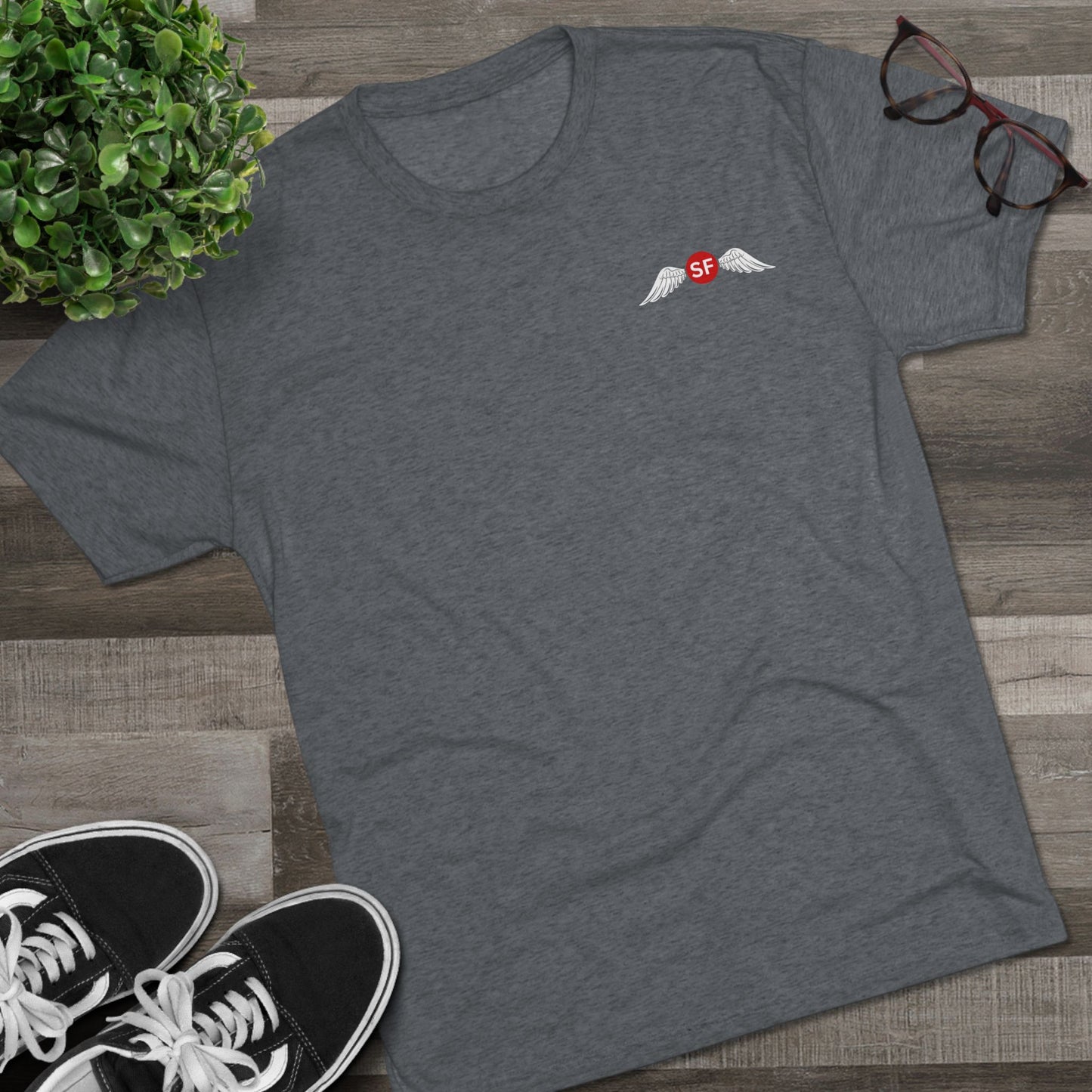 D35 Tri-Blend Crew Tee