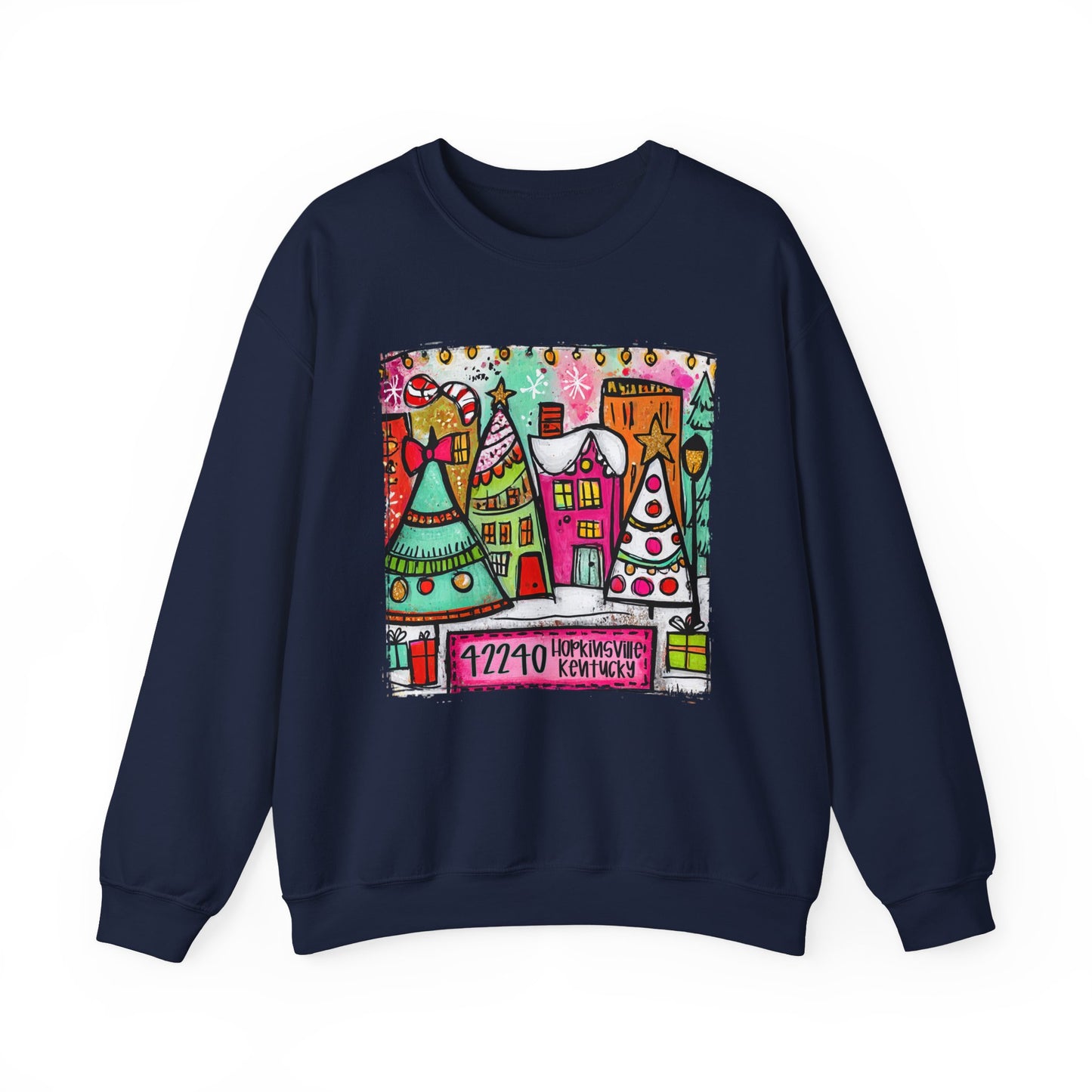 Small Town Christmas Crew Neck Gildan