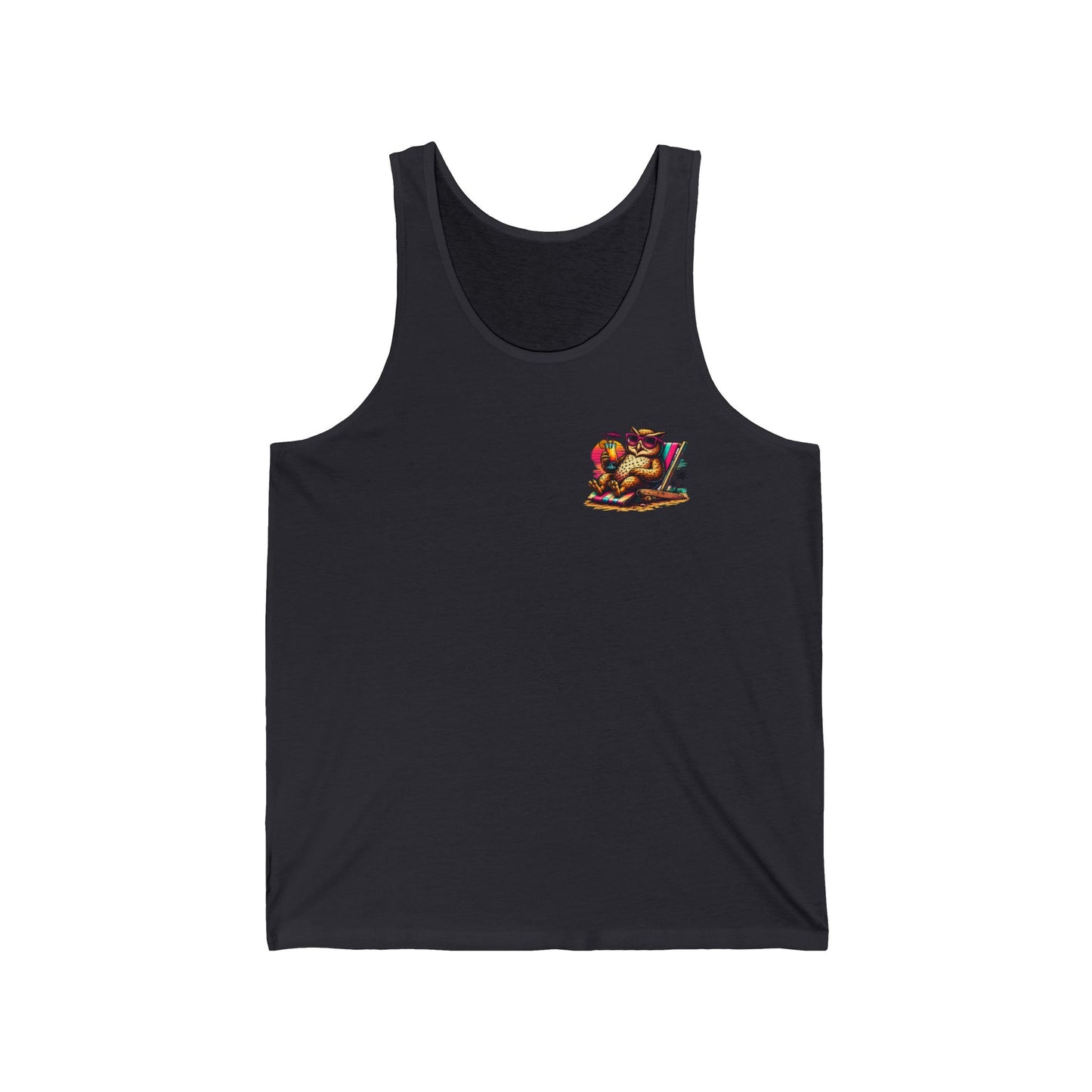 D35 Pocket Logo Unisex Jersey Tank