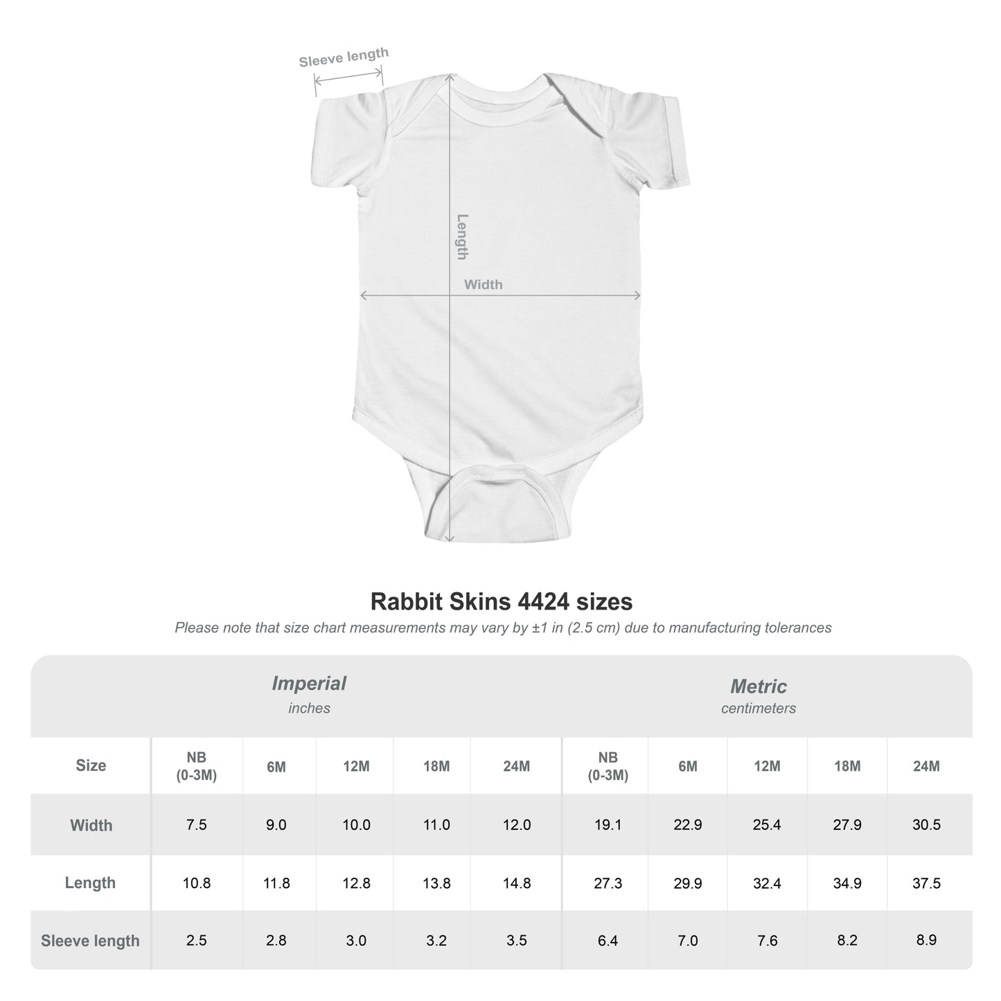 D35 Infant Fine Jersey Bodysuit