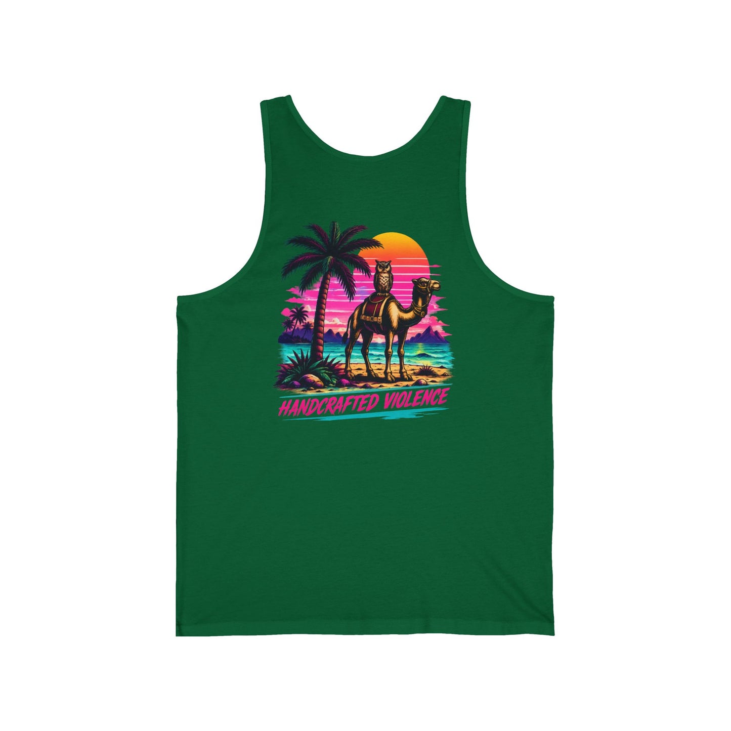 D35 Pocket Logo Unisex Jersey Tank