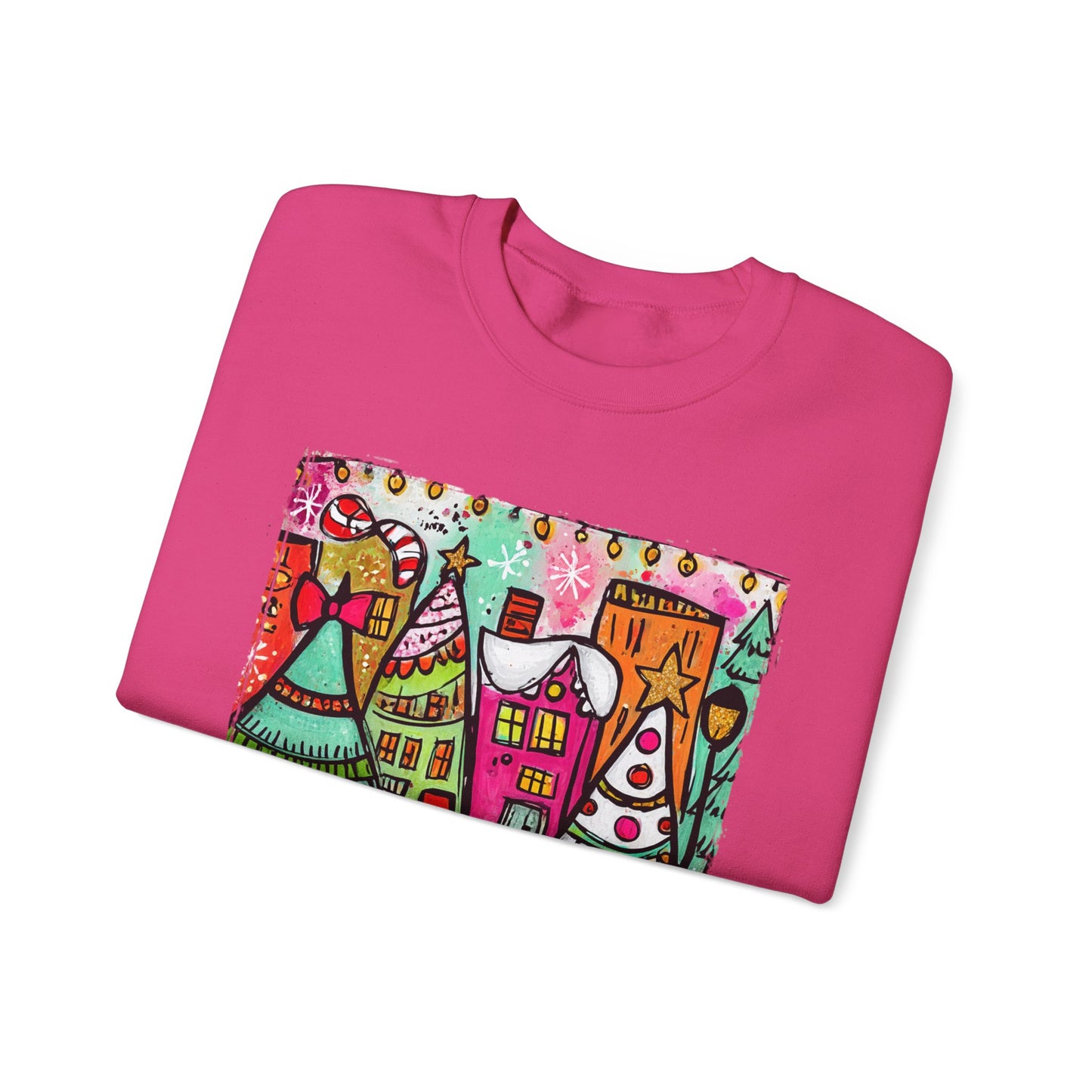 Small Town Christmas Crew Neck Gildan