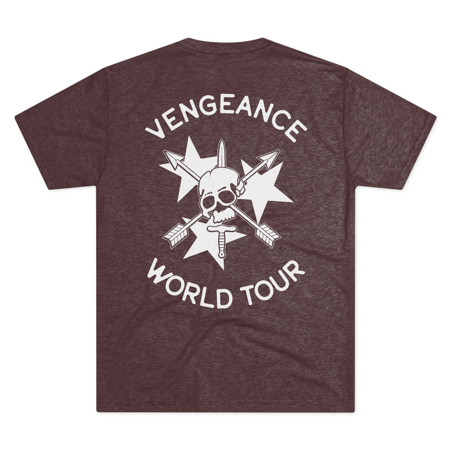 Troop One- Unisex Tri-Blend Crew Tee - Vengeance World Tour