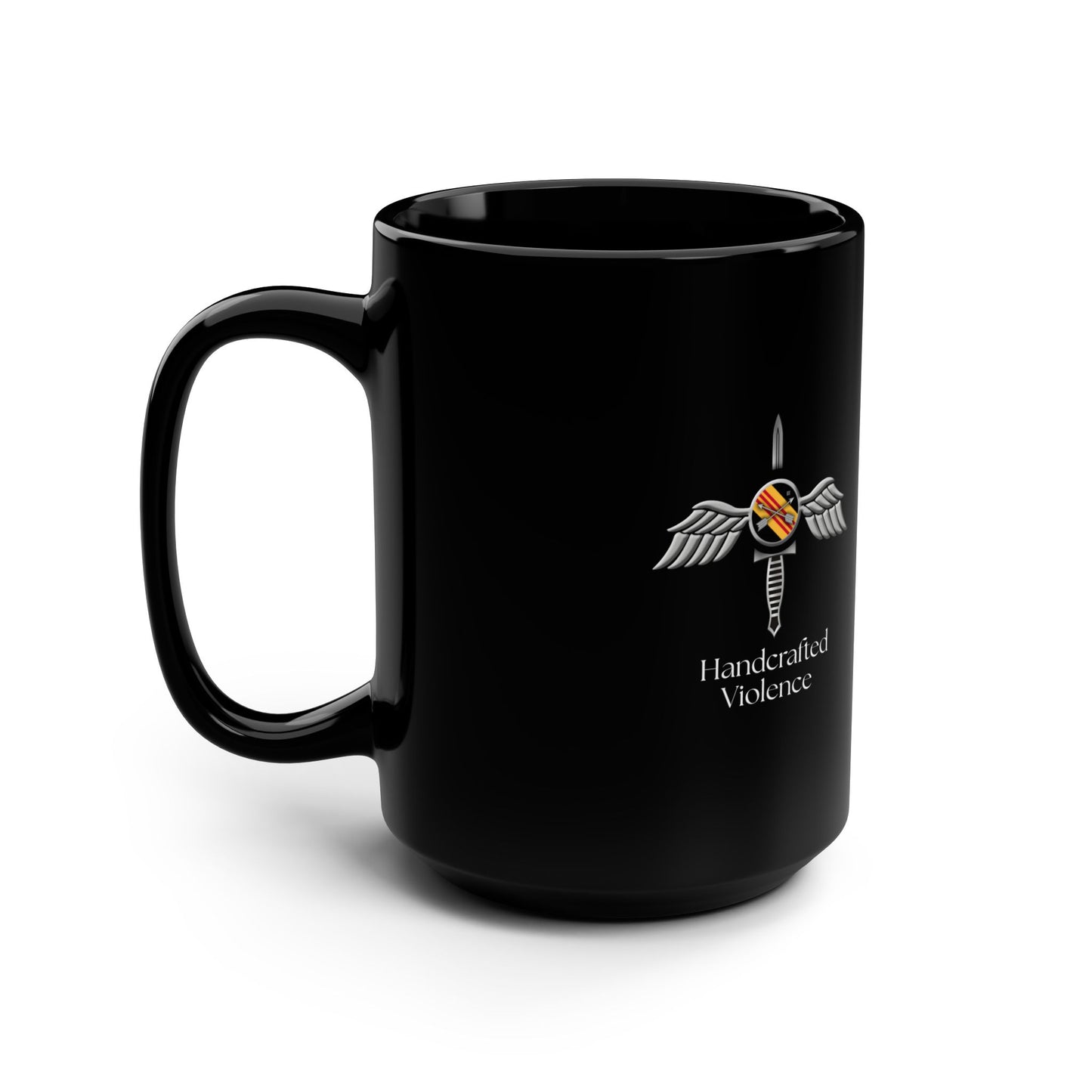 D35 Black Mug, 15oz