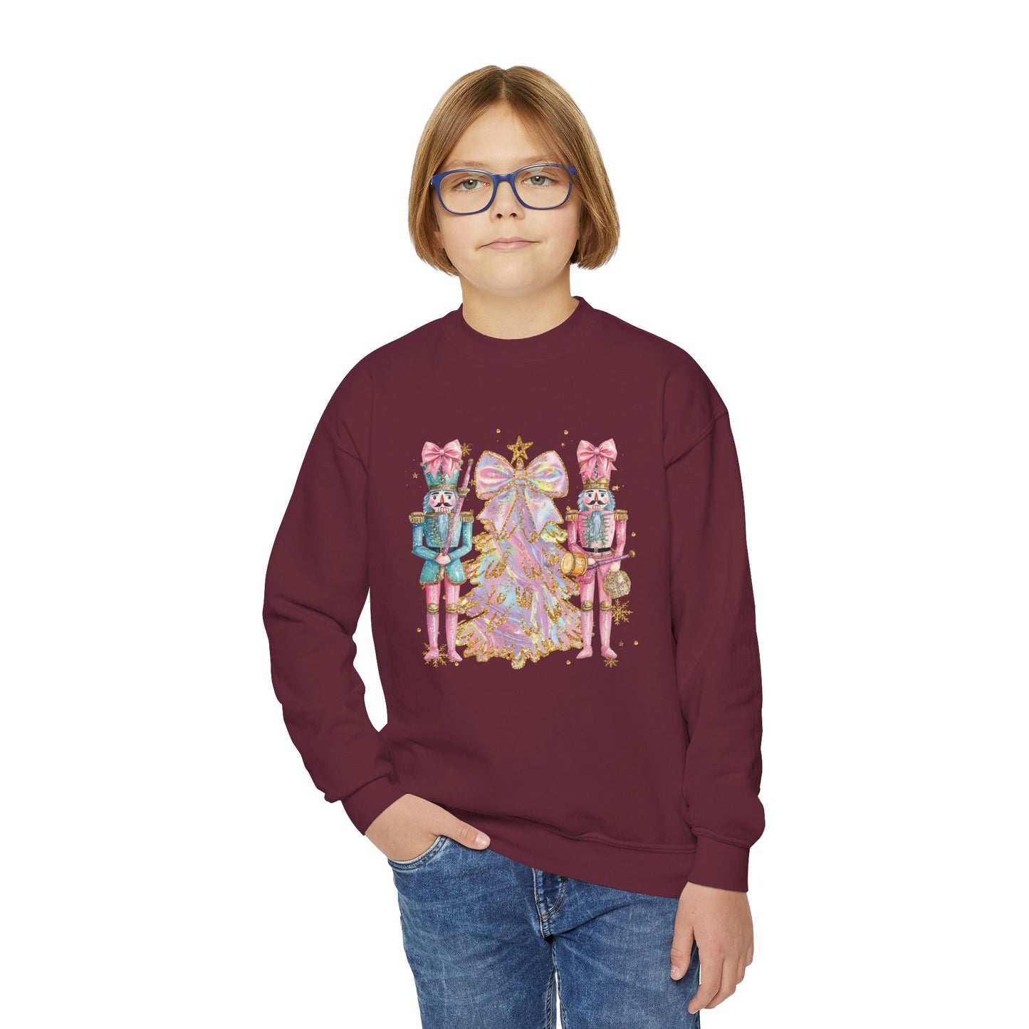 Youth Crewneck Sweatshirt Nutcracker