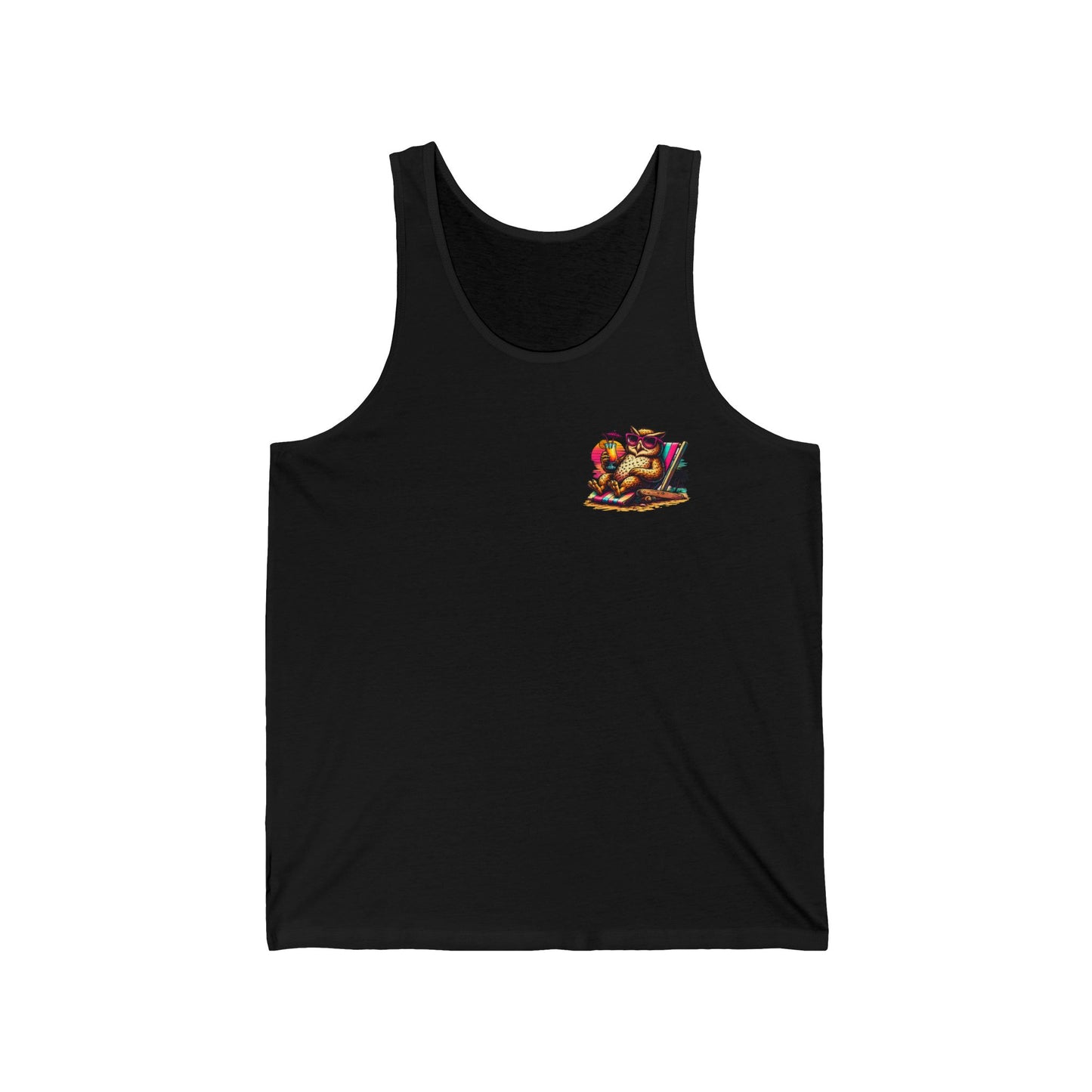 D35 Pocket Logo Unisex Jersey Tank