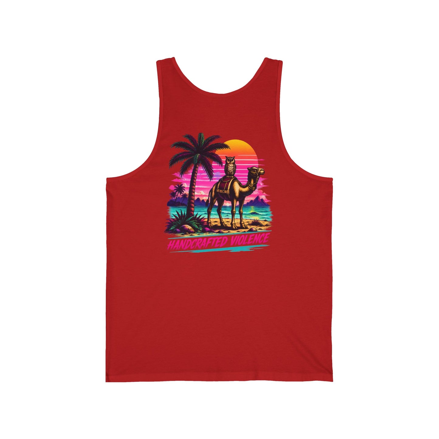D35 Pocket Logo Unisex Jersey Tank